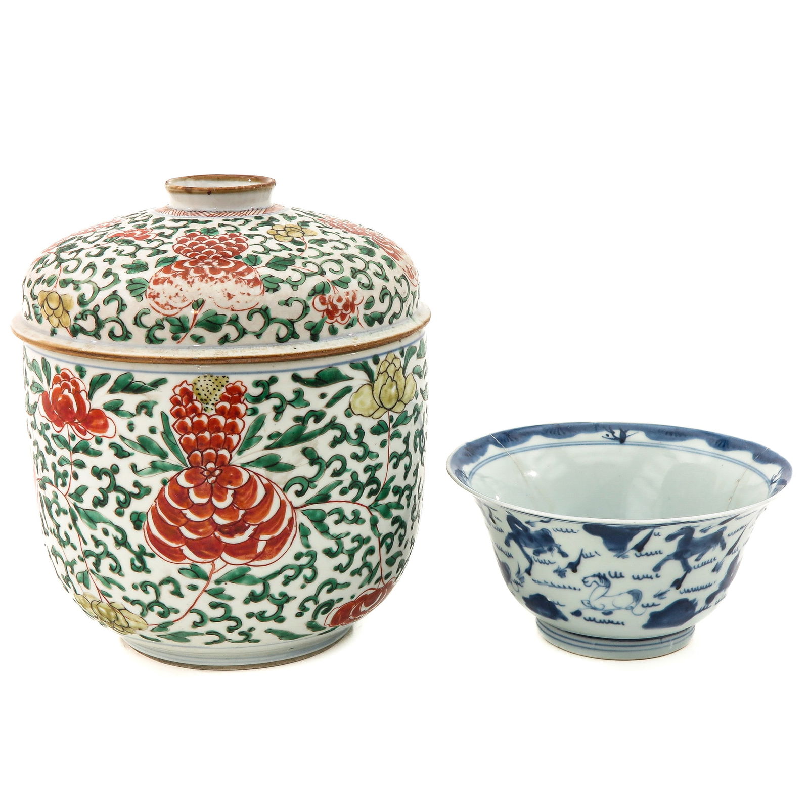 A Bowl and Covered Pot (1 of 10)