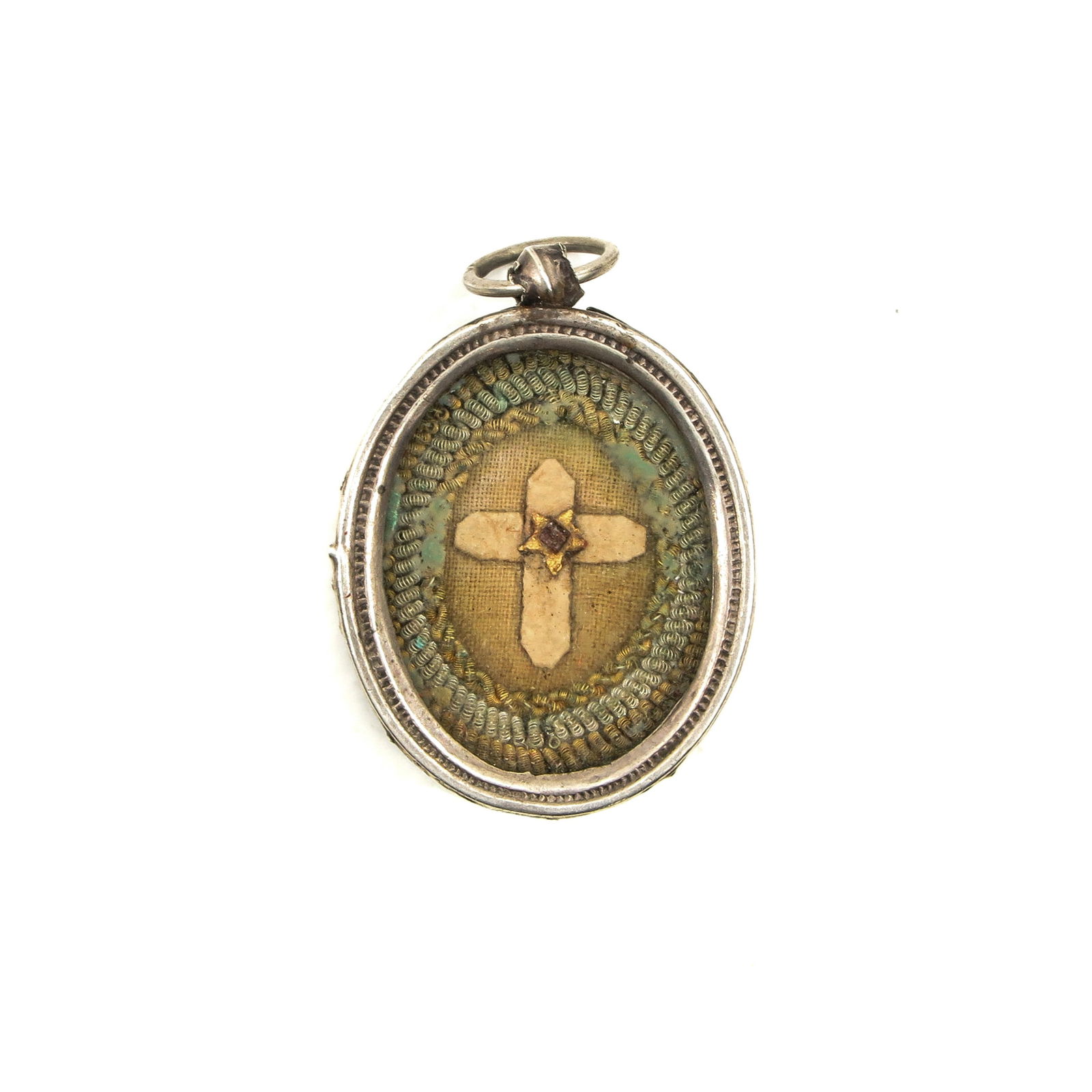 A Silver Reliquary Pendant (1 of 3)
