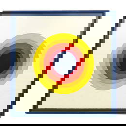 A Kenneth Noland Acrylic on Canvas