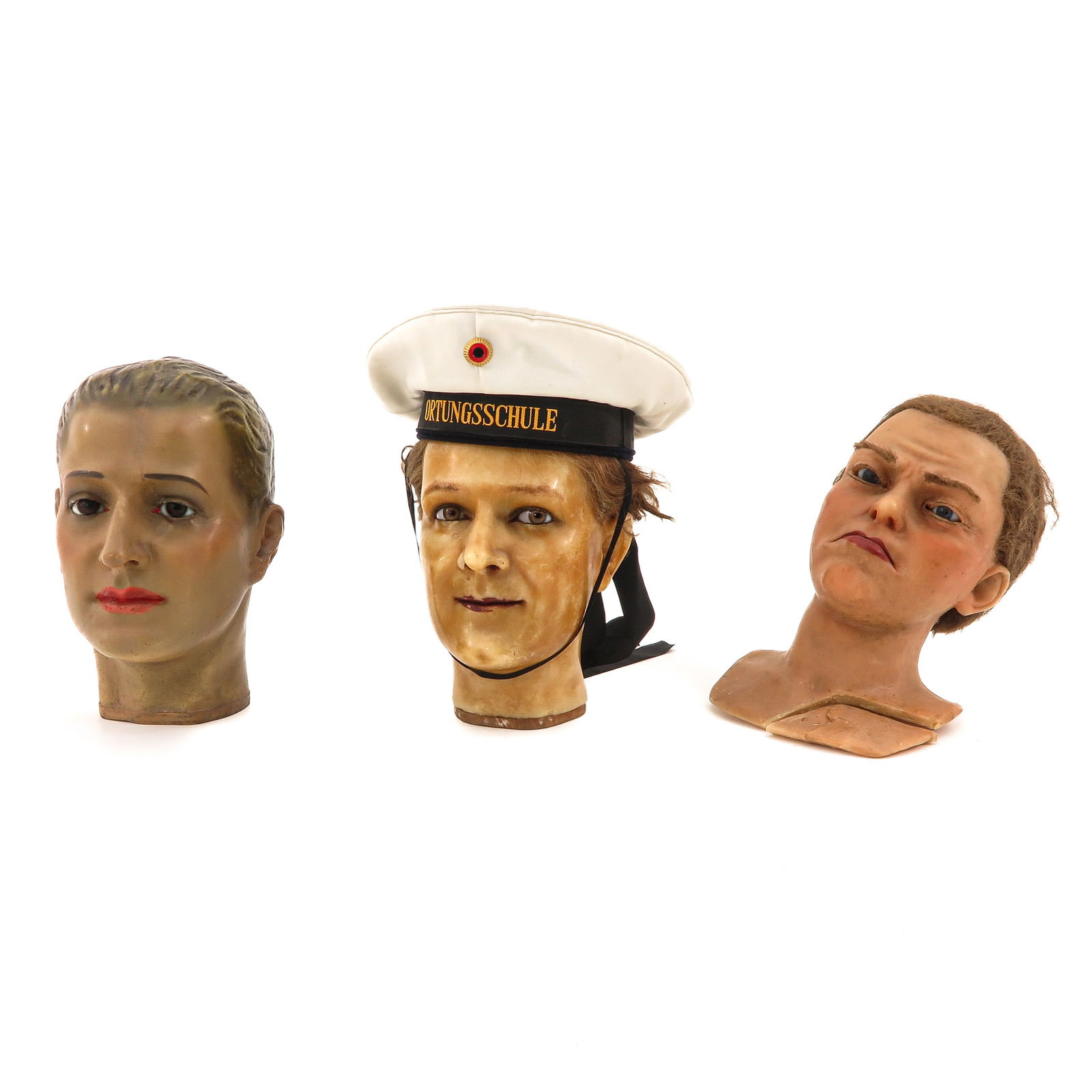 A Group of Mannequin Heads (1 of 8)