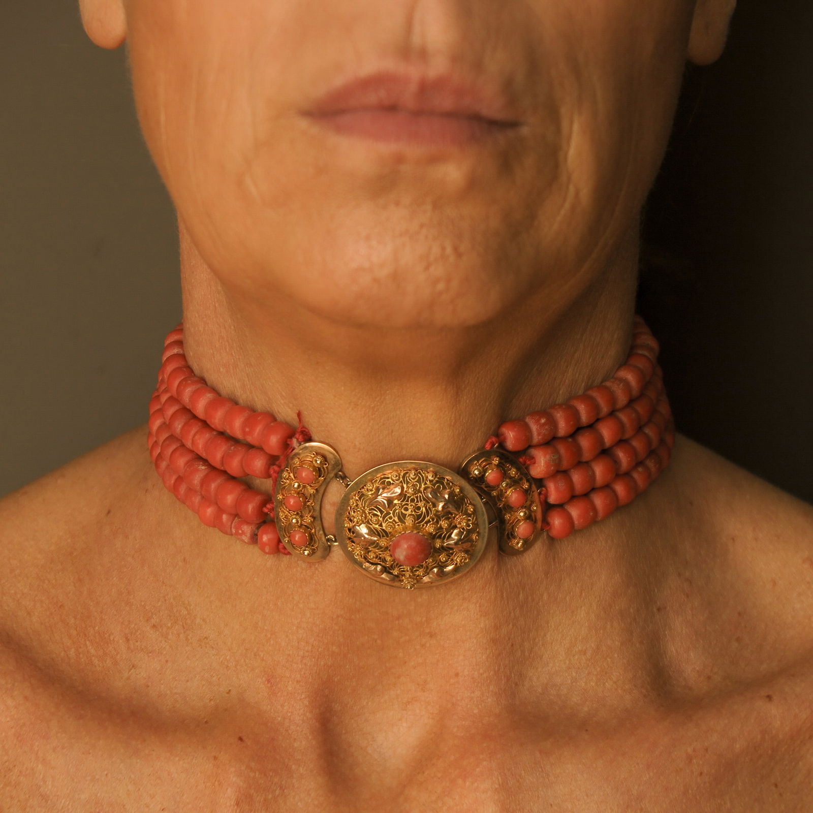 A Red Coral Necklace (1 of 8)