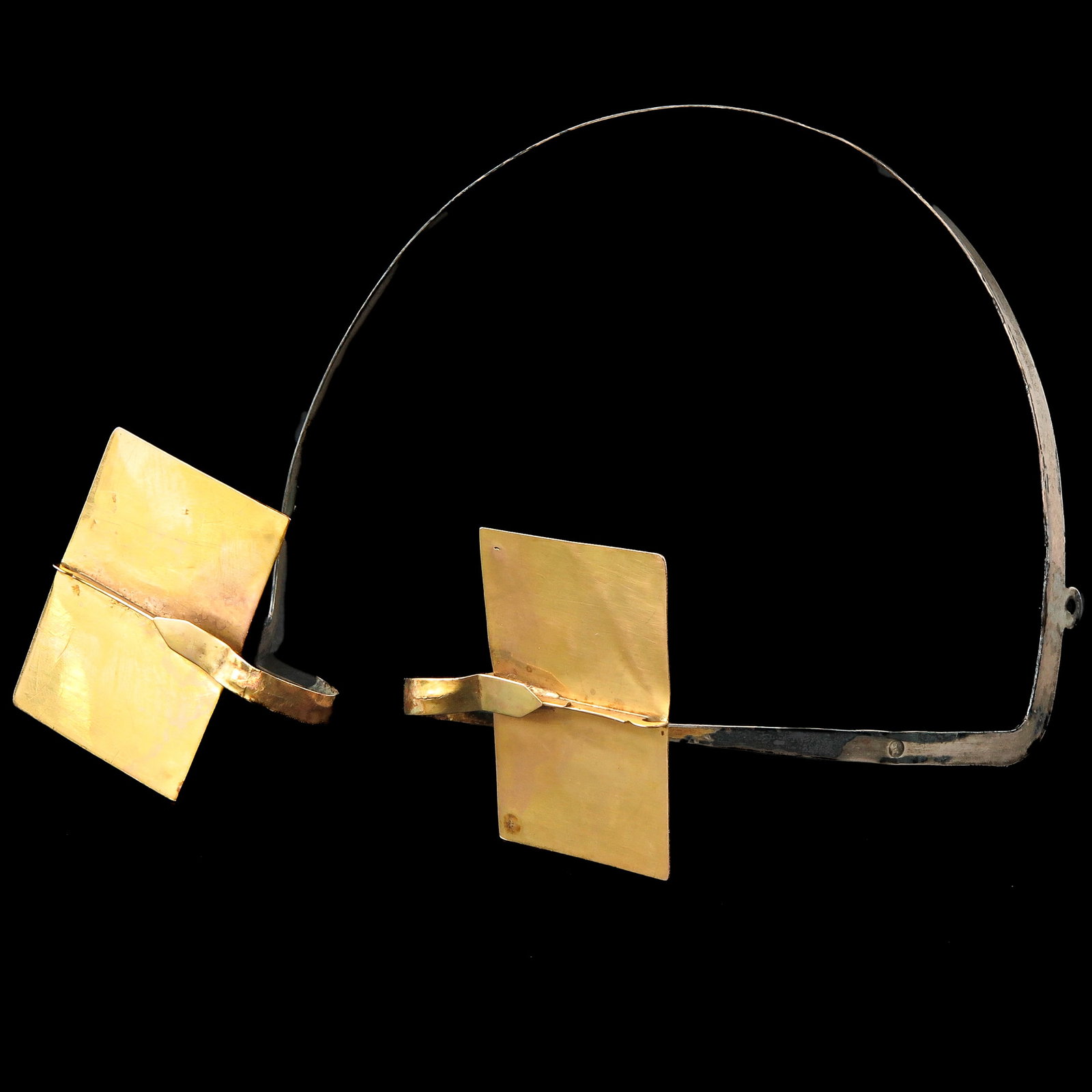 A Pair of Dutch Gold Mirrors: gold mirrors