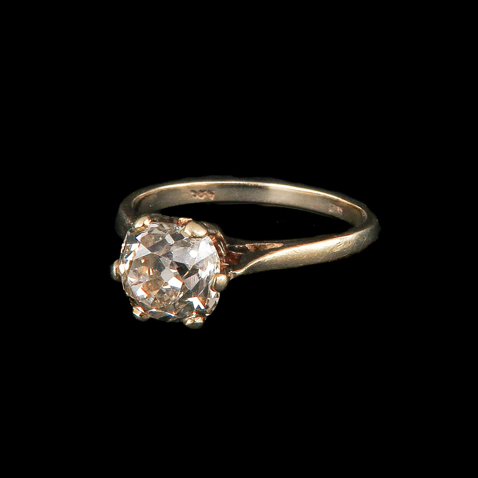 A 14KG Diamond Ring (1 of 5)