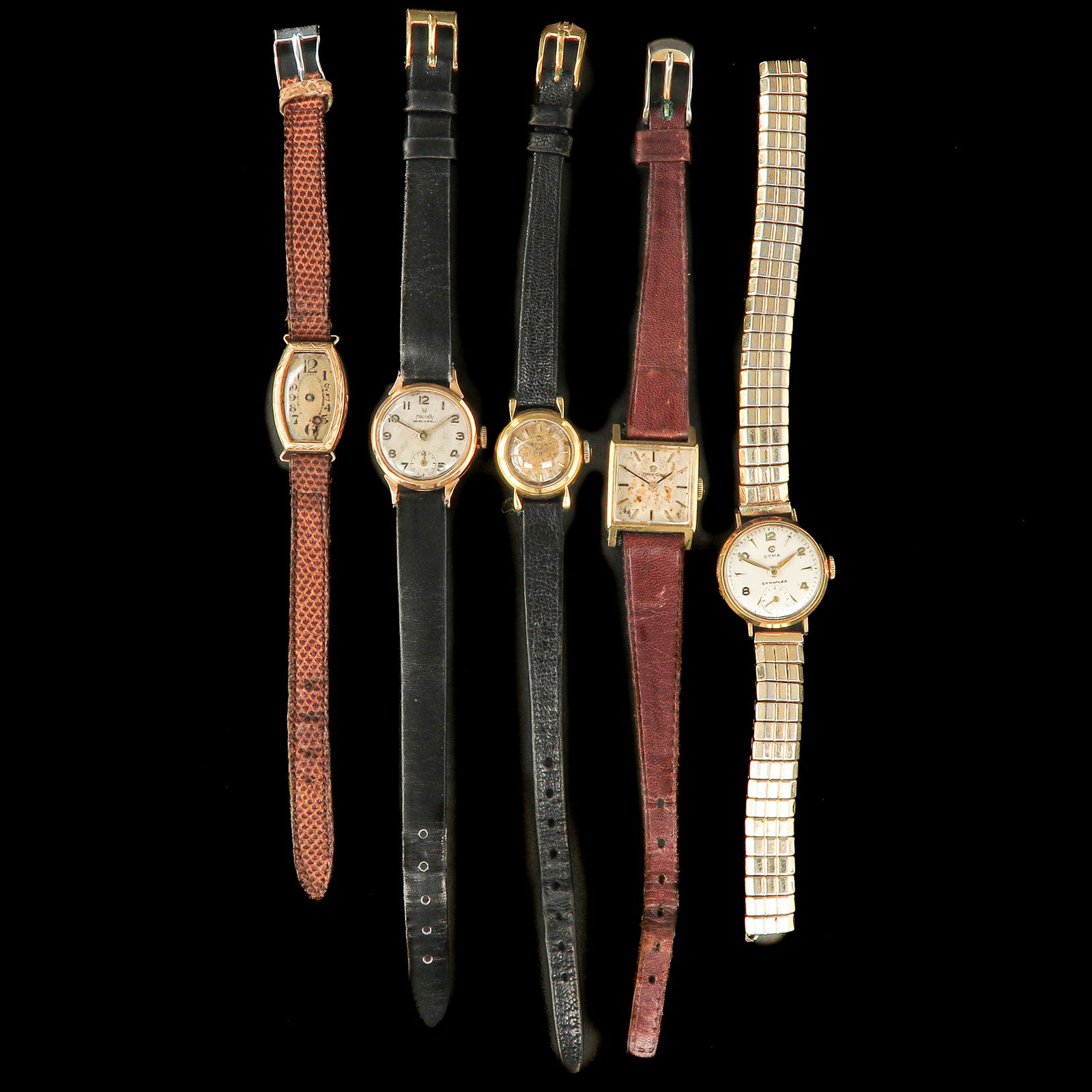 A Group of Five Ladies Watches (1 of 7)