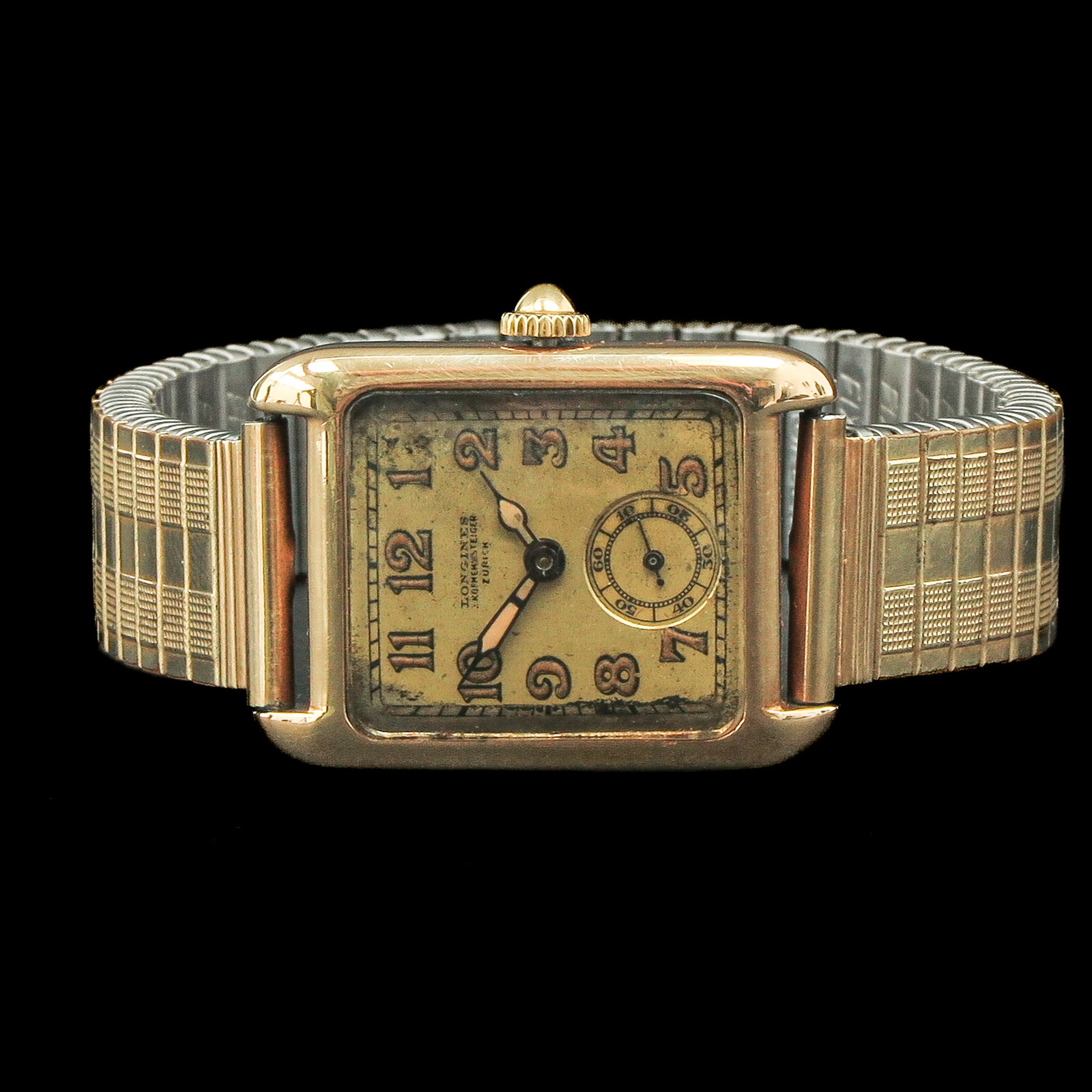 A 14KG Mens Watch: Longines brand, case diameter 24 mm.