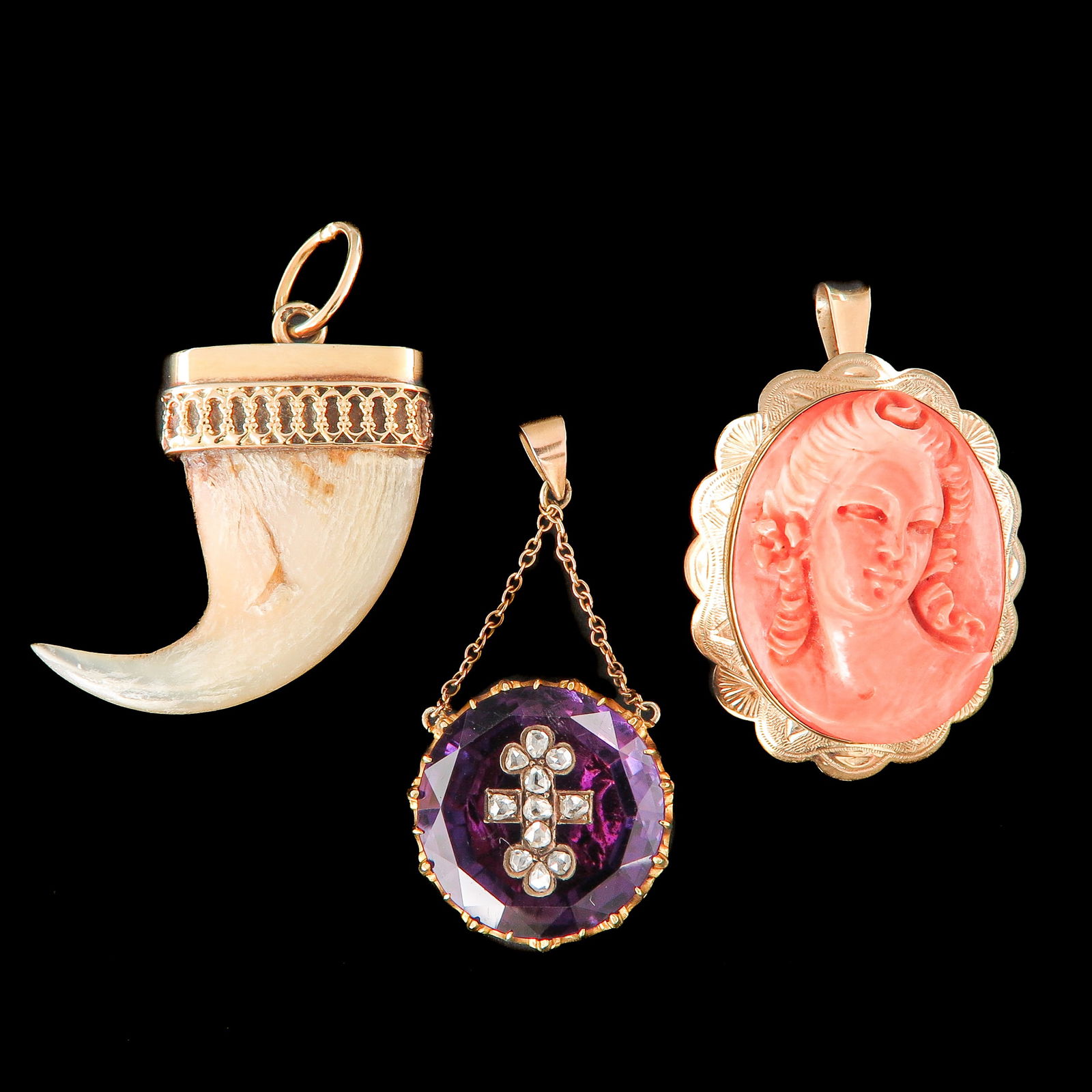 A Group of Three Pendants (1 of 9)