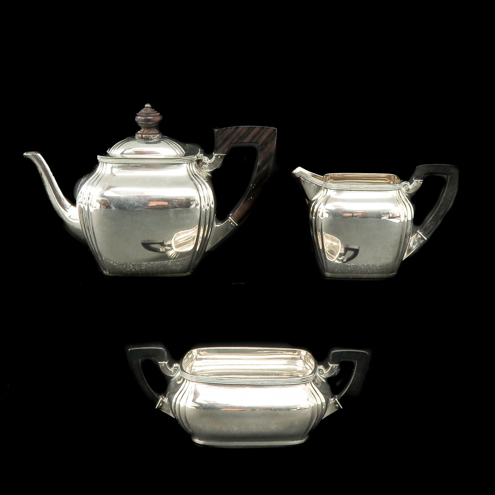 A Dutch Silver Tea Service (1 of 9)