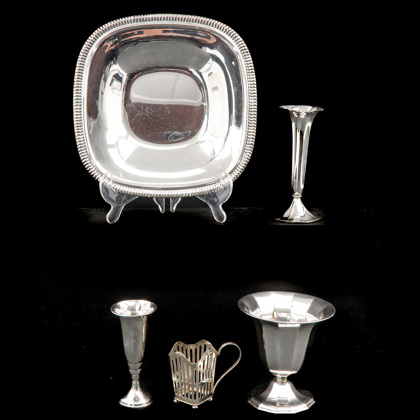 A Group of Silver Table Pieces (1 of 10)