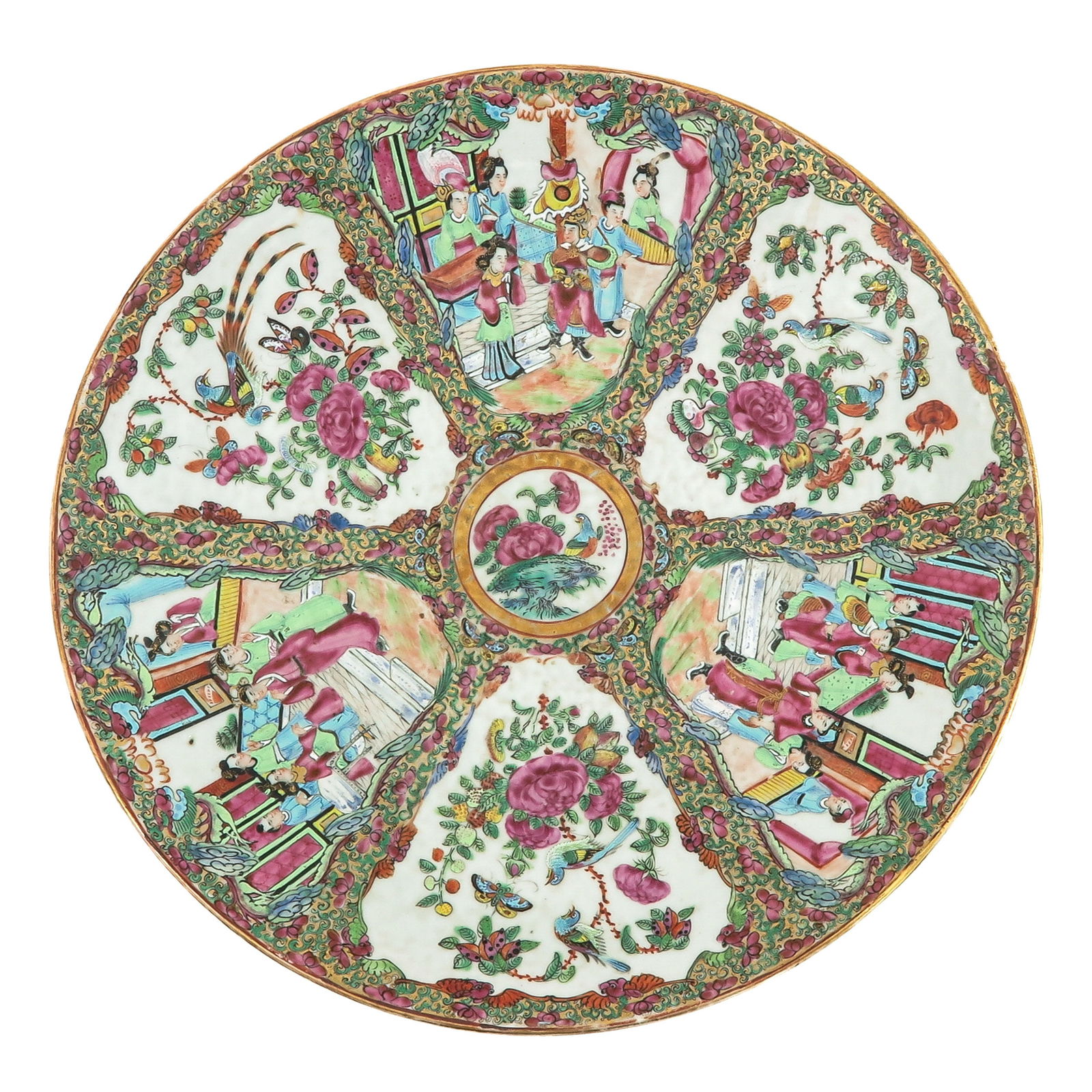 A Rose Medallion Charger (1 of 6)