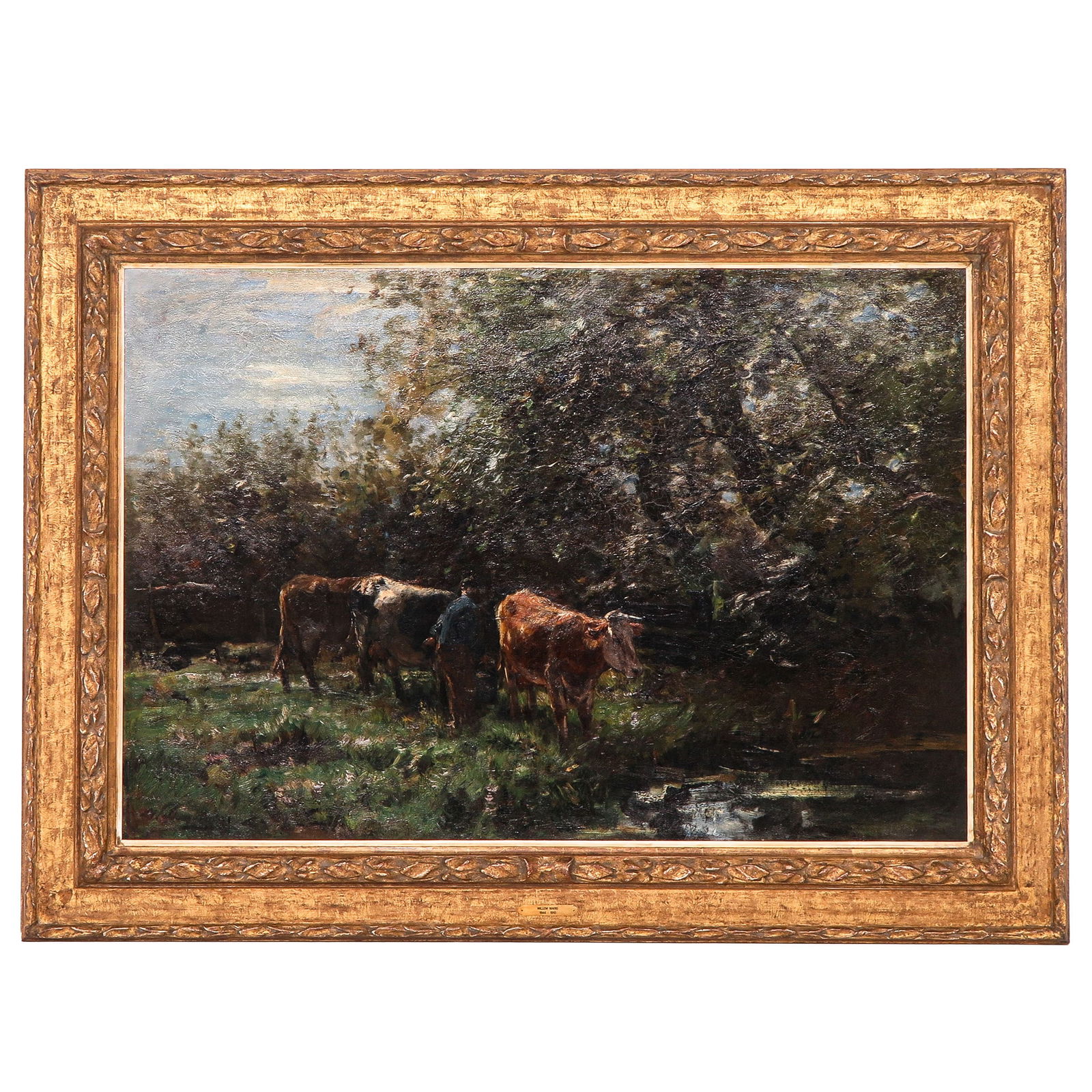 An Oil on Canvas Painting (1 of 10)