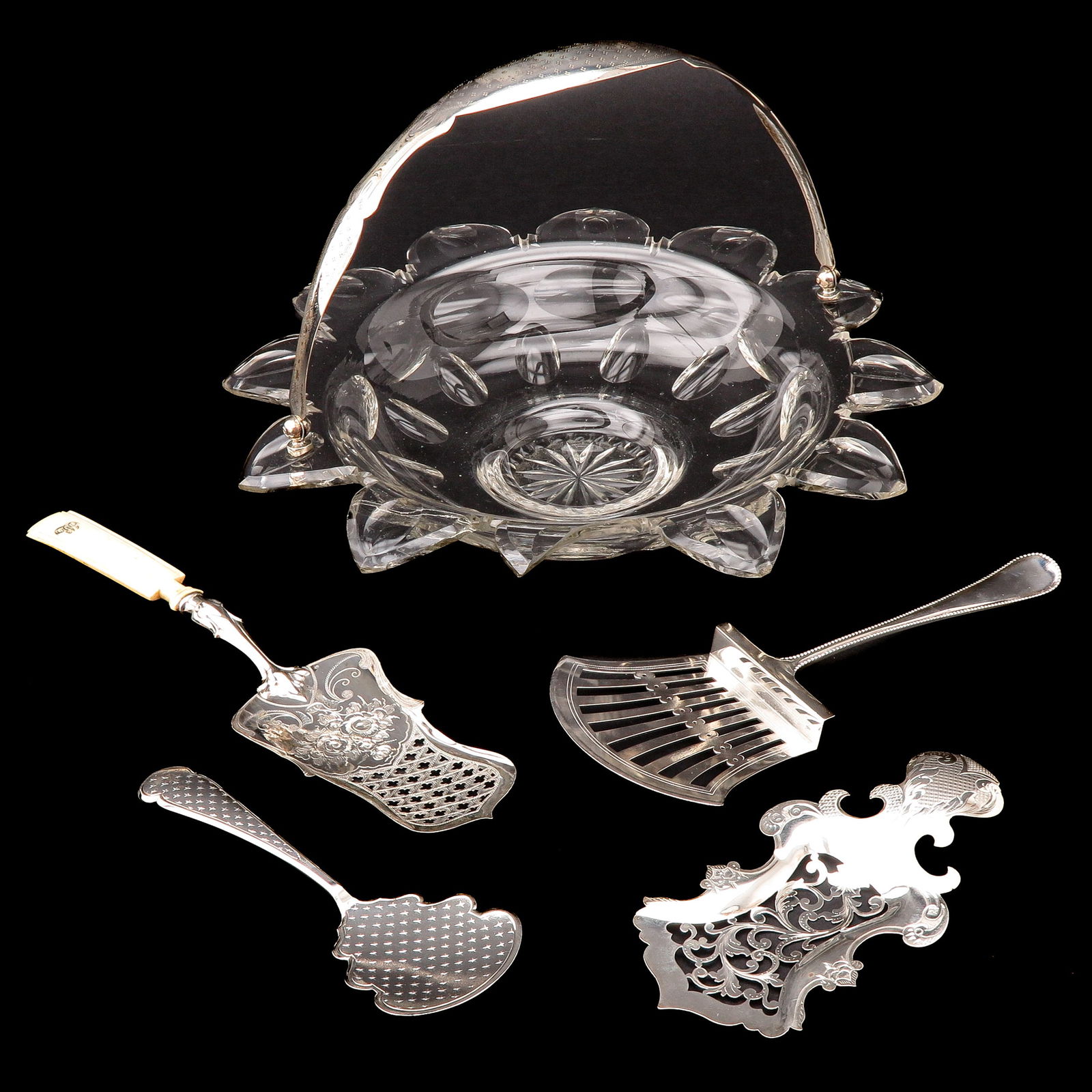 A Collection of Silver Cutlery (1 of 10)