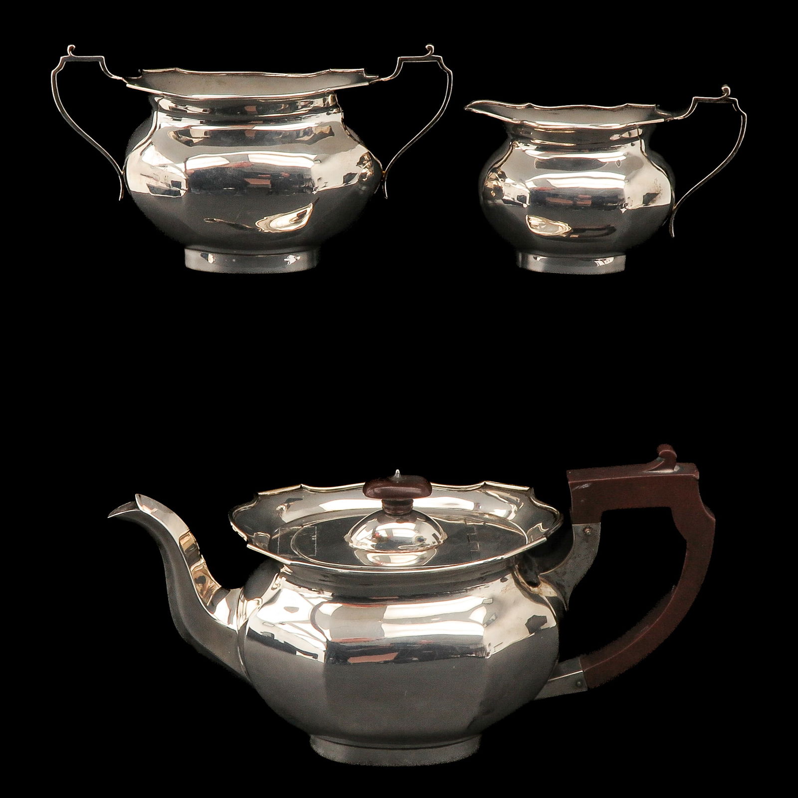 A Silver Coffee Set (1 of 9)