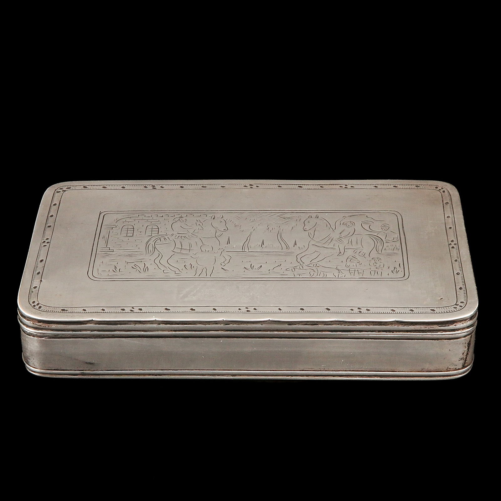 A Silver Tobacco Box (1 of 8)