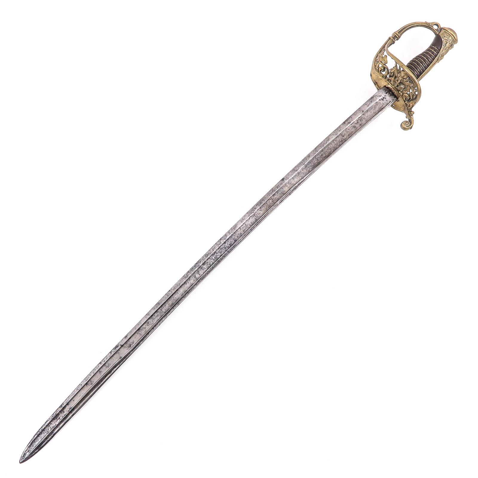 A Saber: French Navy, ca. 1850, length 91 cm.
