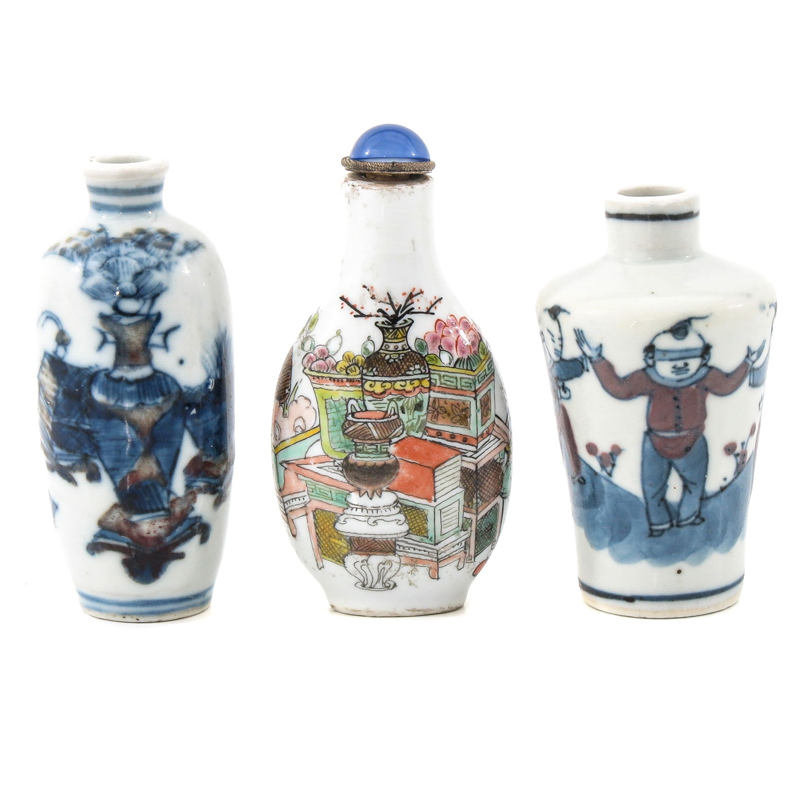 A Group of 3 Snuff Bottles (1 of 6)