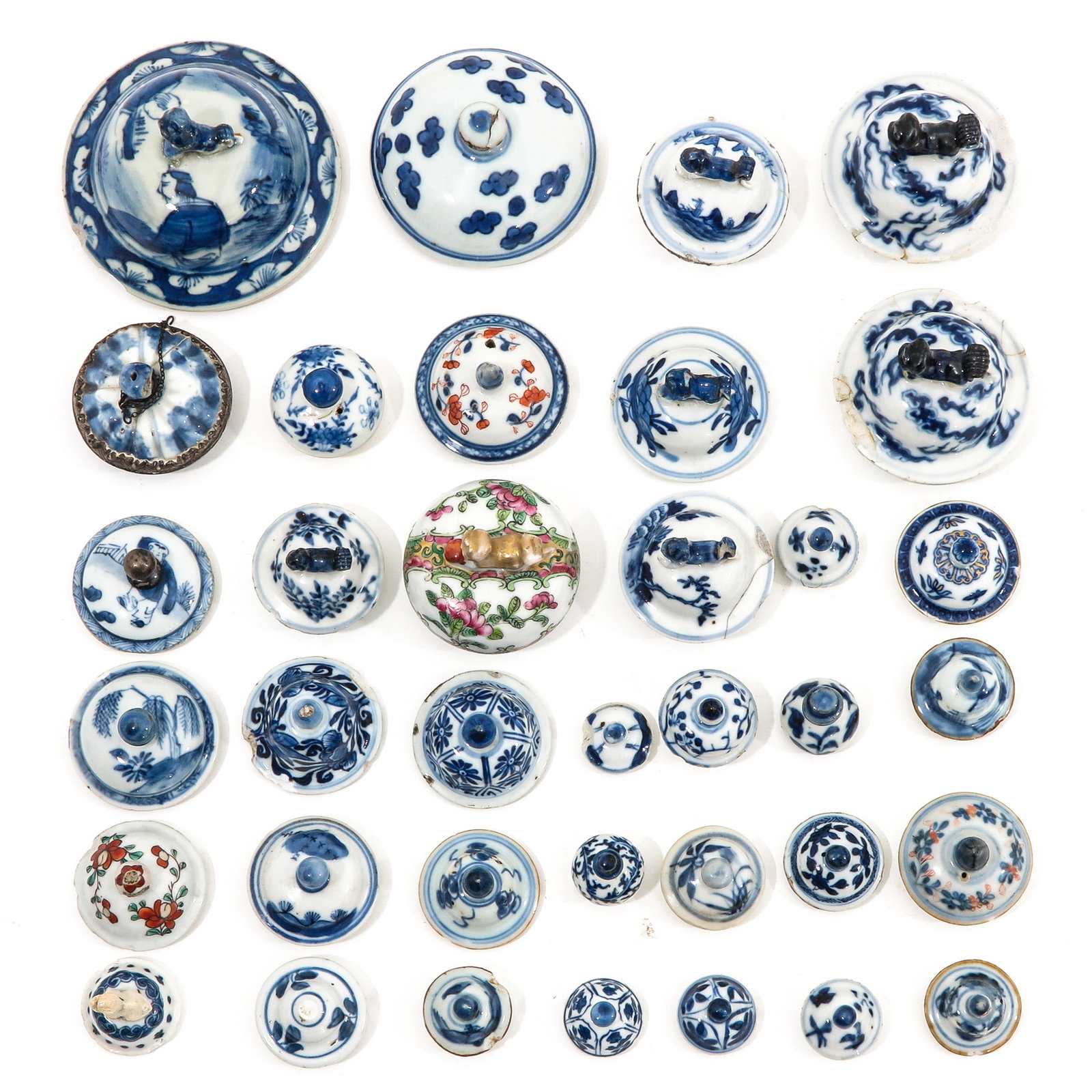 A Large Collection of Covers: In a variety of decors and sizes, including 18th Century, in diverse conditions.
