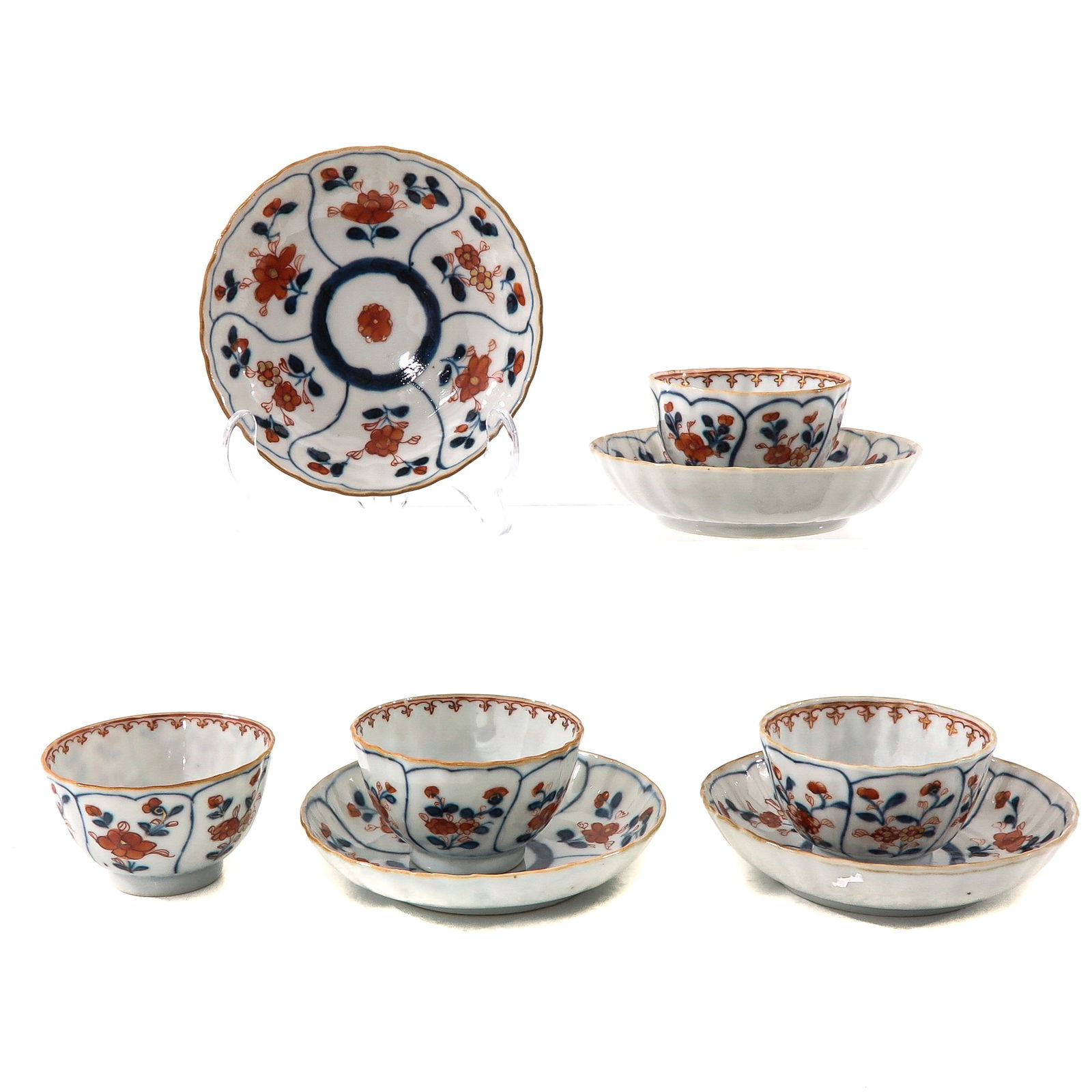 A Group of 4 Cups and Saucers (1 of 8)