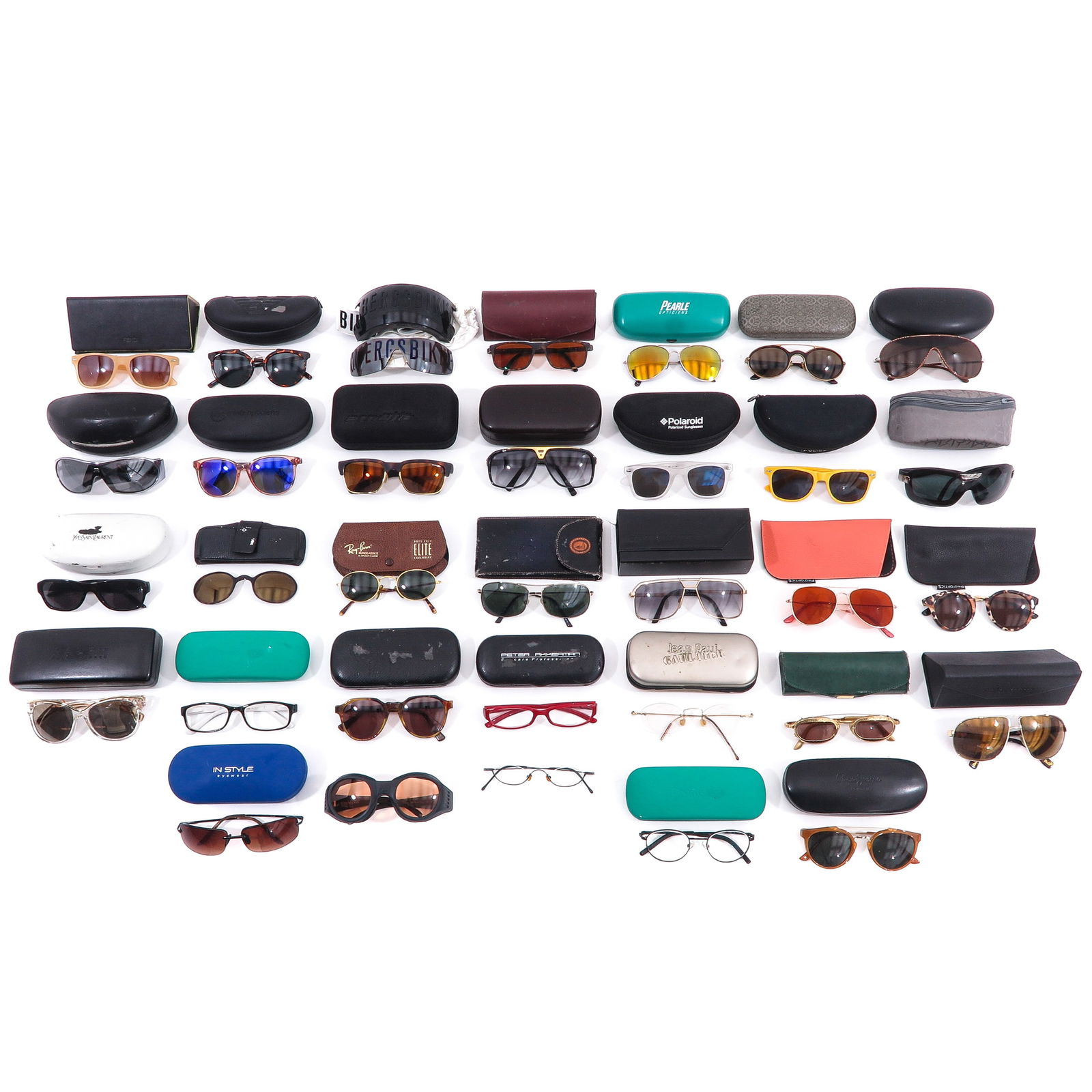 A Collection of Sunglasses: Sunglasses, including Giorgio Armani.