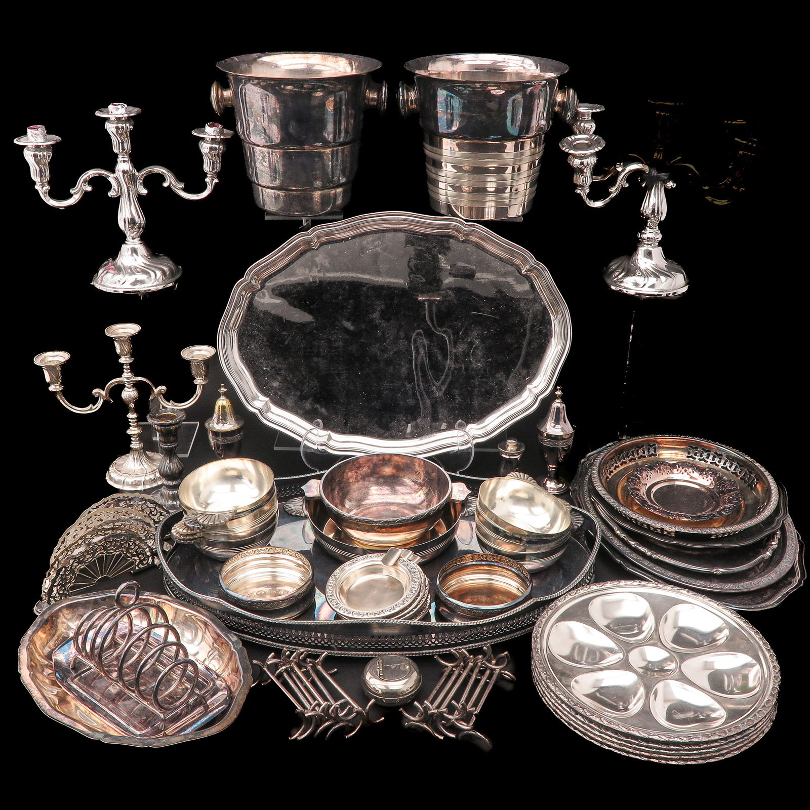 A Diverse Lot of Silver Plated Items (1 of 10)