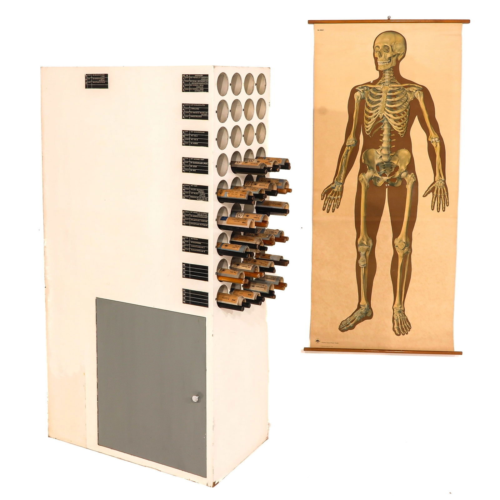 A Map Cabinet with School Maps (1 of 10)