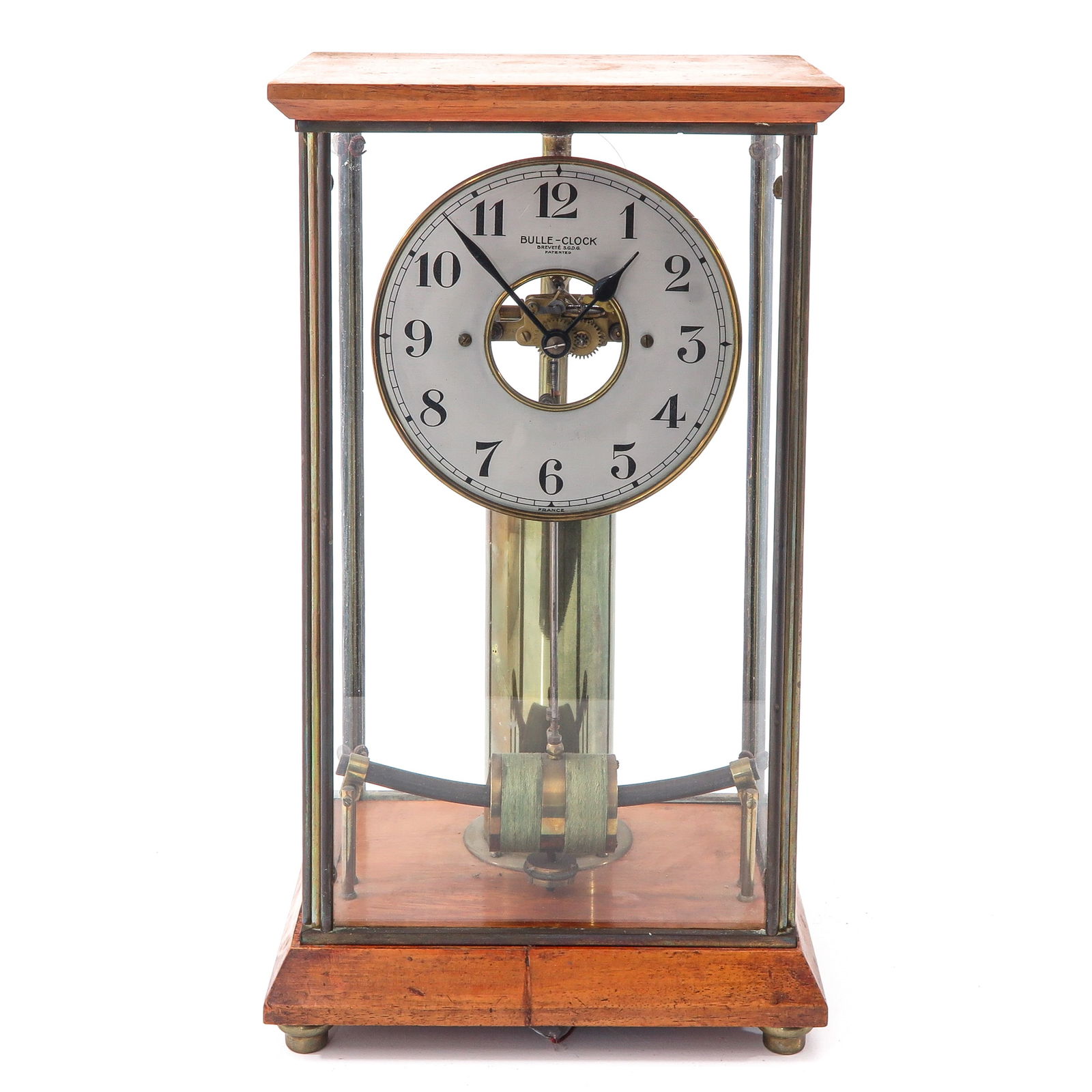 A Pendule: Marked Bulle, height 38 cm.