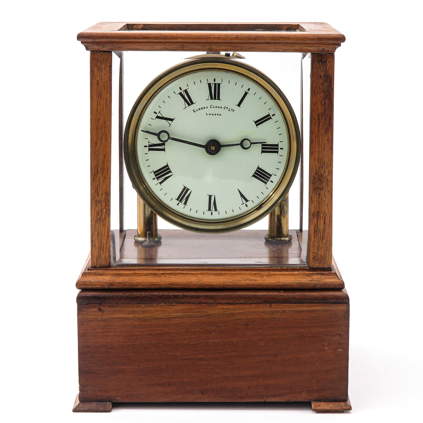 A Eureke Clock: Brand: Eureka London, height 27 cm.