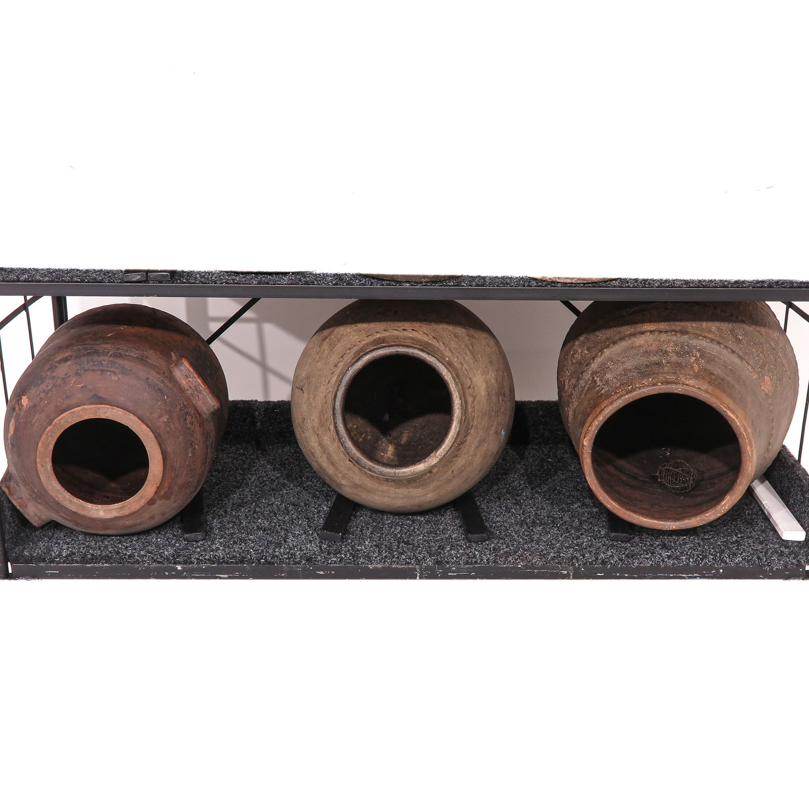 A Group of 3 Large Olive Jars (1 of 1)