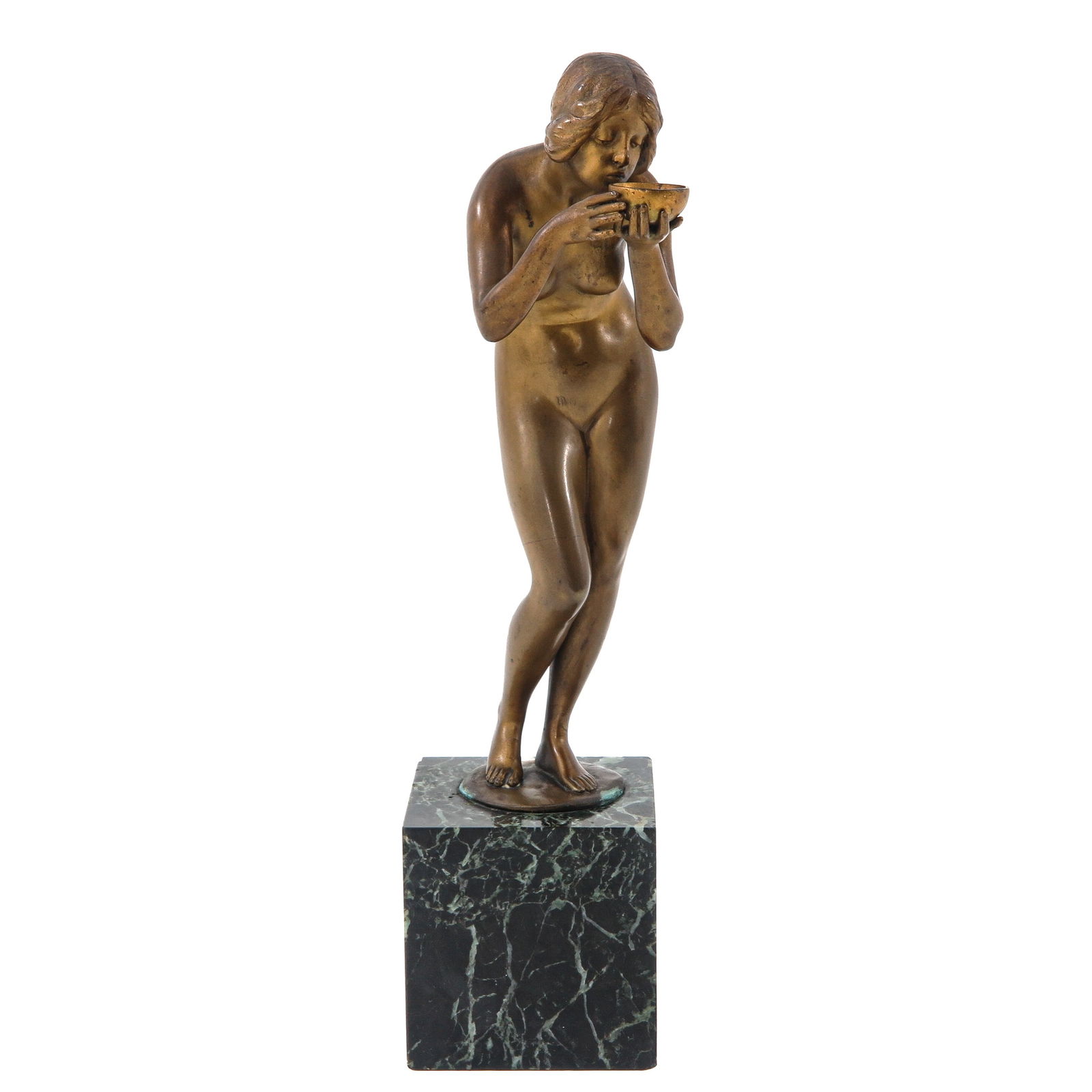 A Bronze Sculpture Signed V. Seifert (1 of 8)