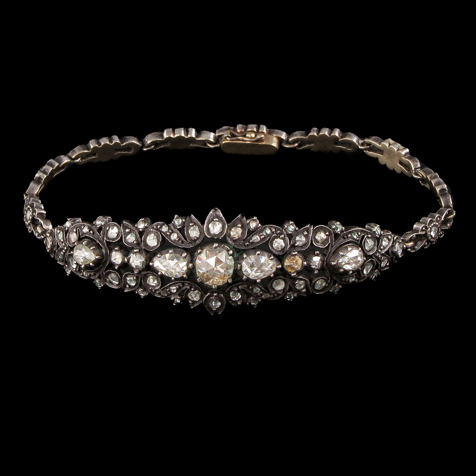 A 19th Century Diamond Bracelet (1 of 4)