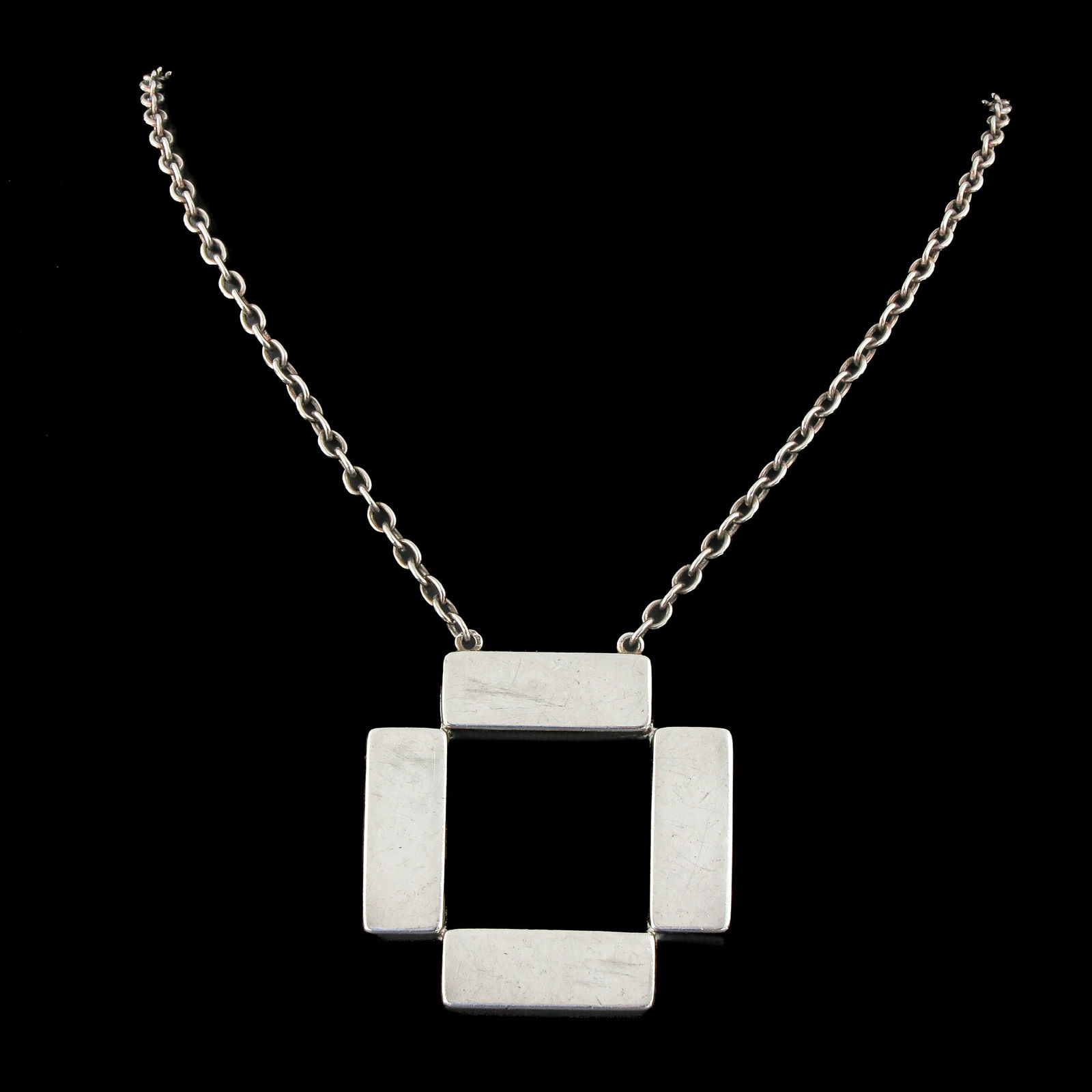 A Georg Jensen Sterling Silver Necklace (1 of 4)