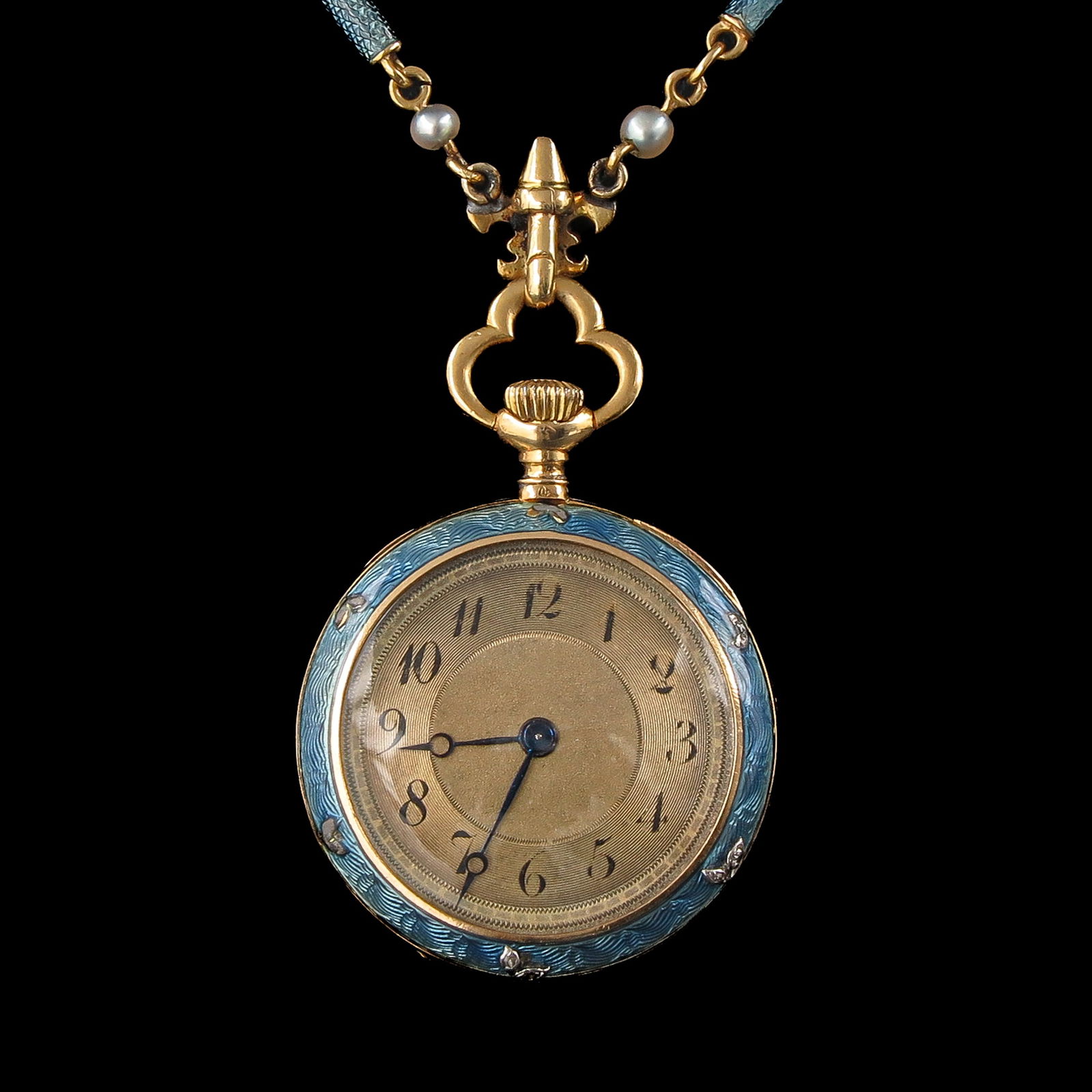 A Gold Chatelaine with Watch (1 of 9)