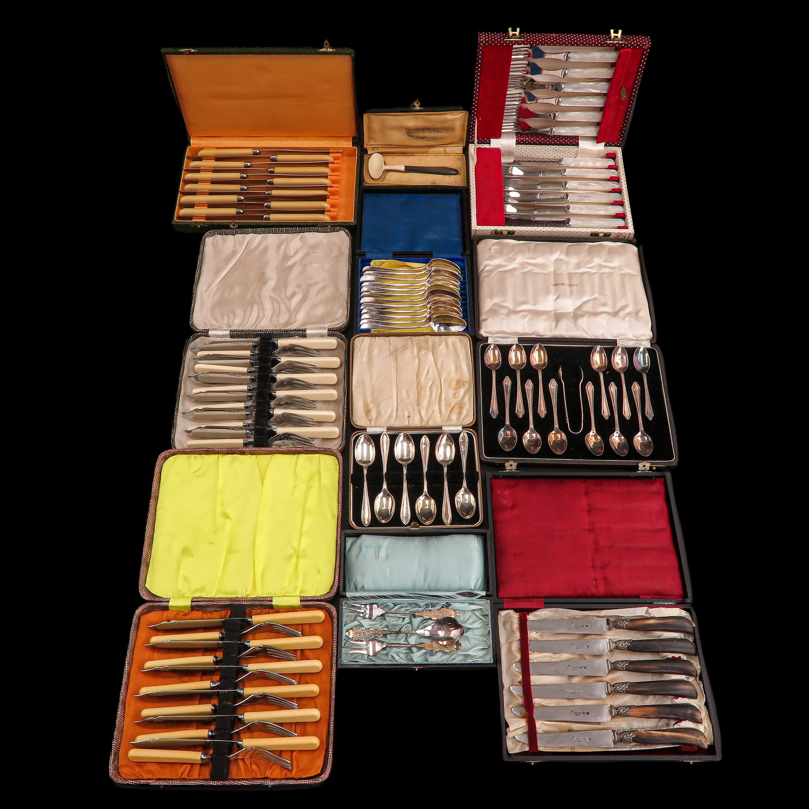 A Diverse Collection of Items: Cutlery, including Silver
