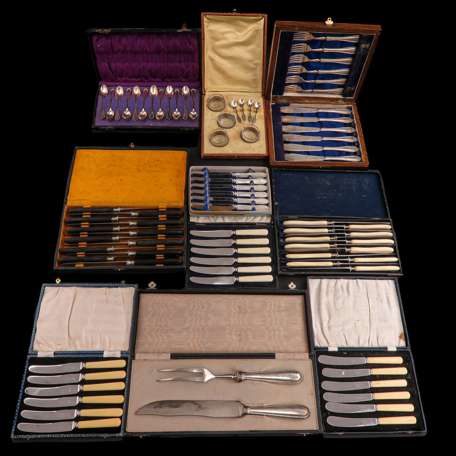 A Diverse Collection of Items: Cutlery in cassettes