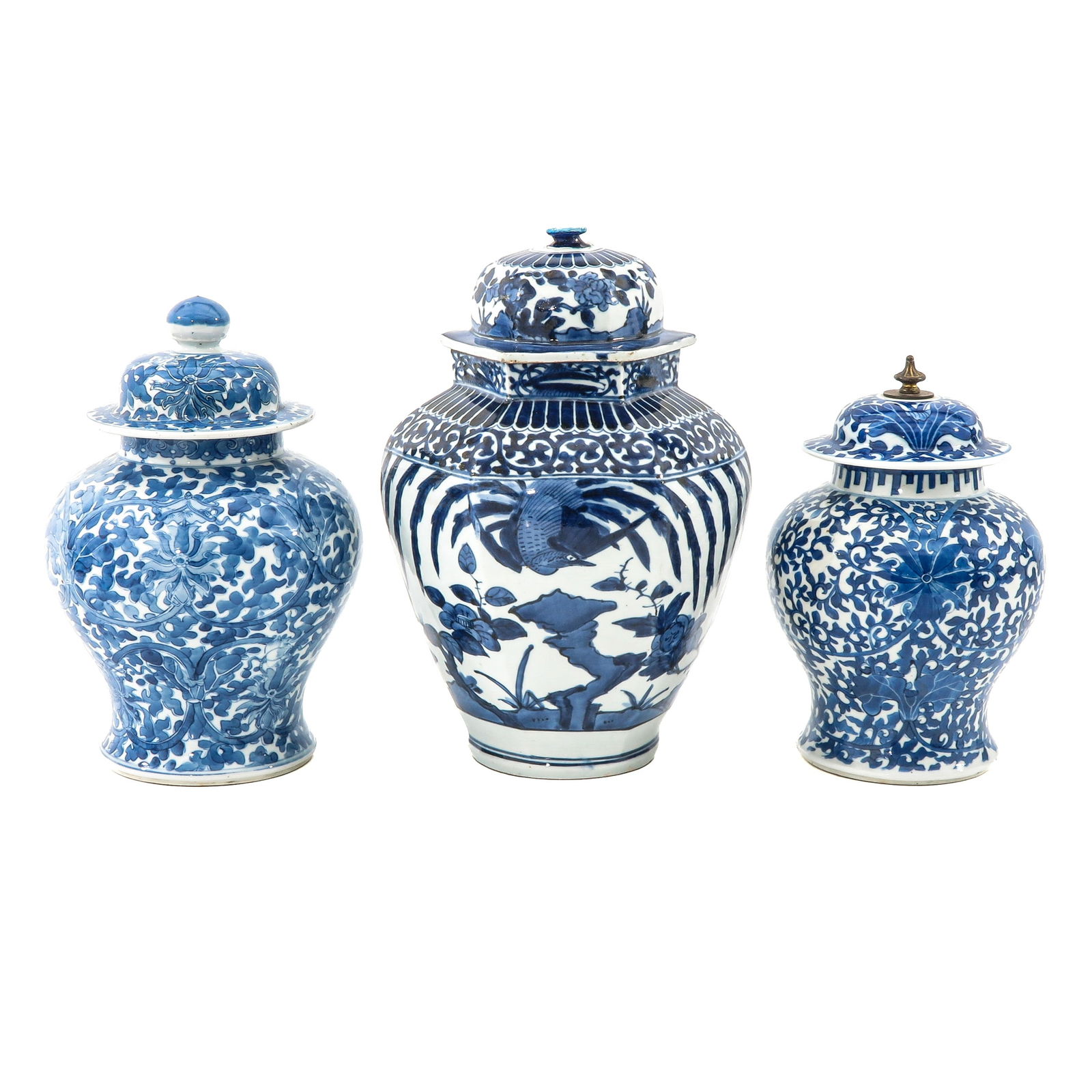 A Group of 3 Ginger Jars (1 of 6)