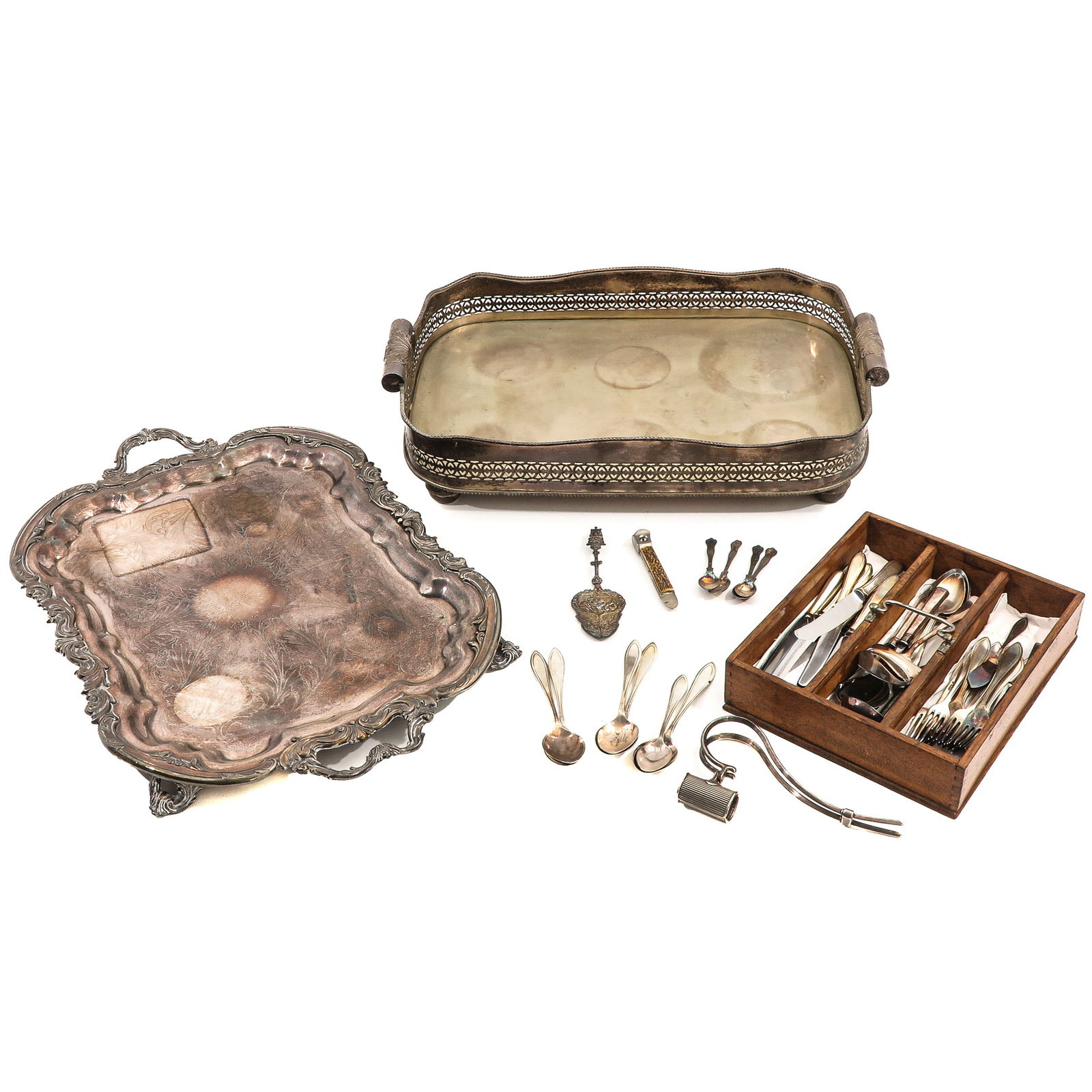 A Diverse Lot of Silver Plated Items (1 of 10)