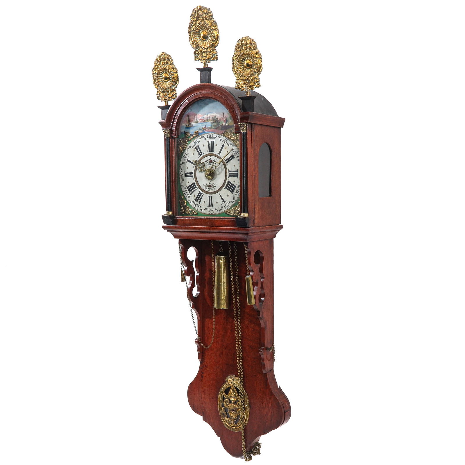 A Dutch Hanging Clock - 3
