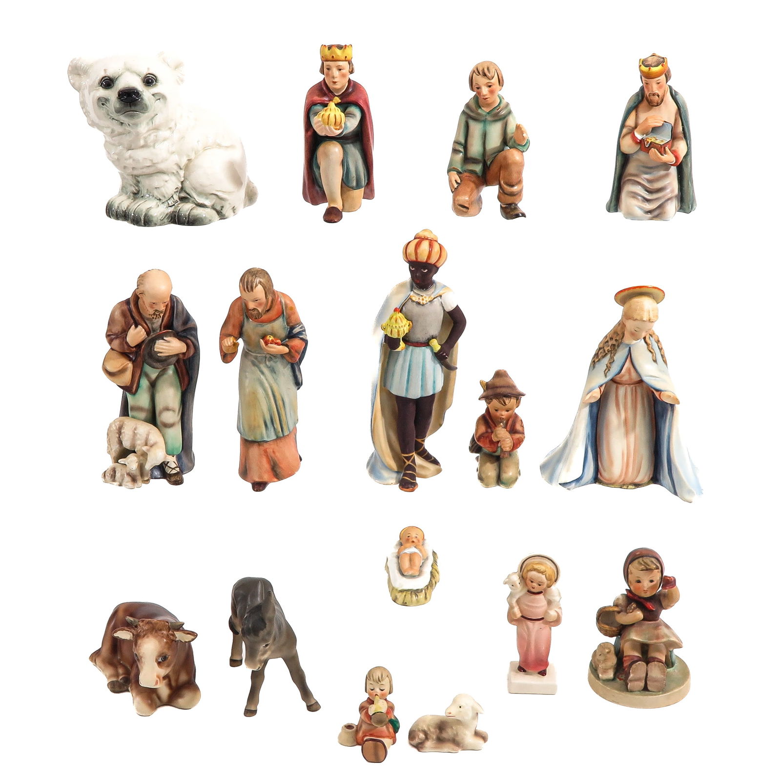 A Vintage Hummel Nativity Set (1 of 8)