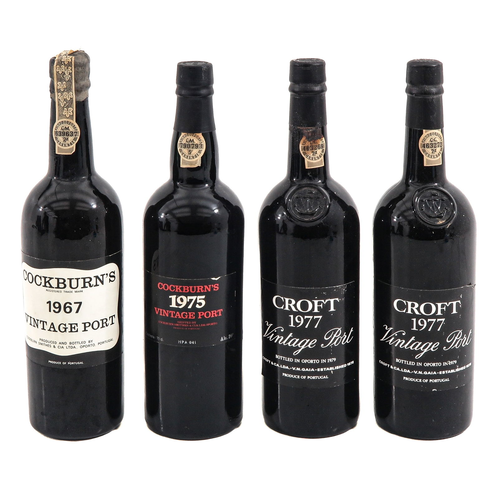 A Lot of 4 Bottles of Port (1 of 2)