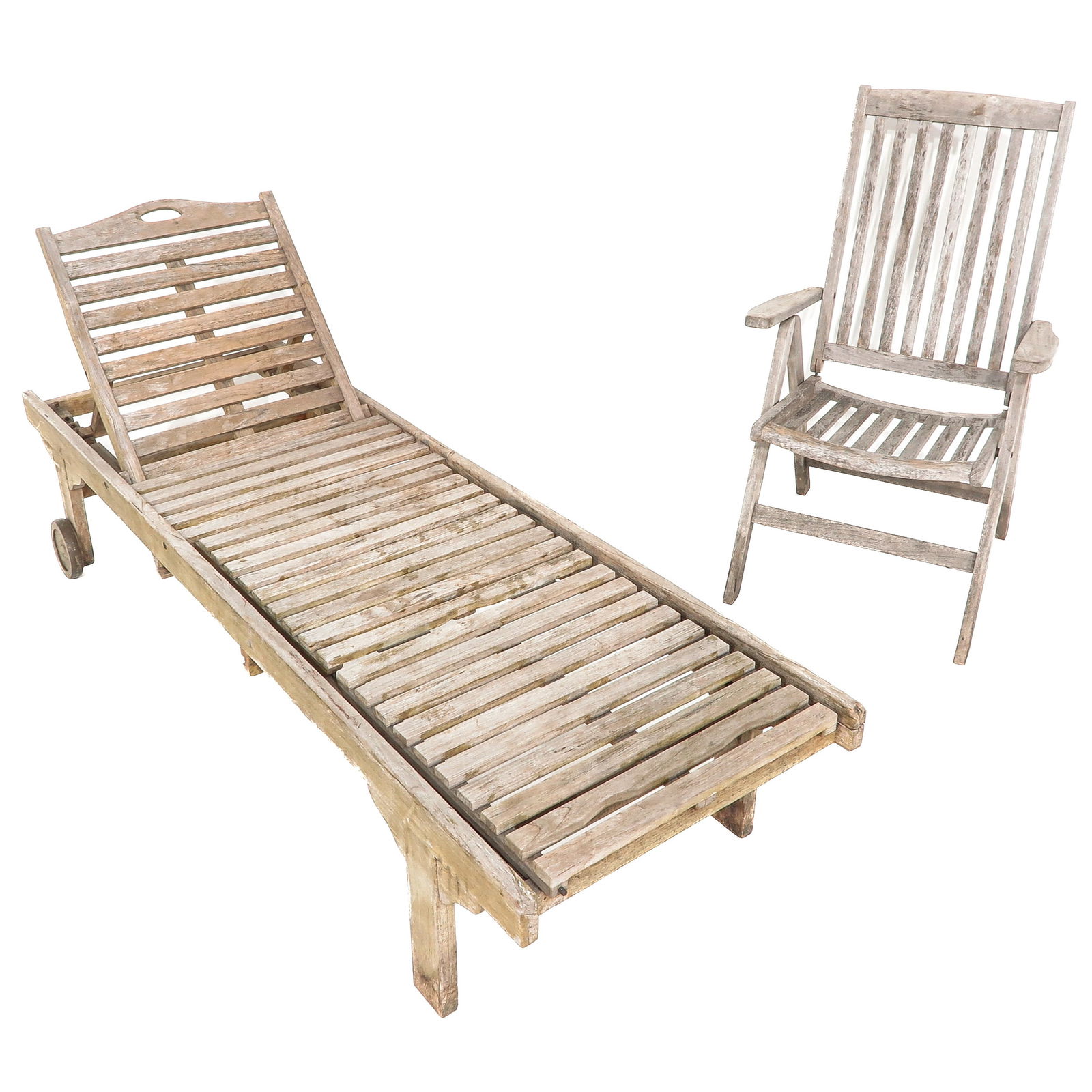 A Garden Lounge Chair and Armchair (1 of 8)