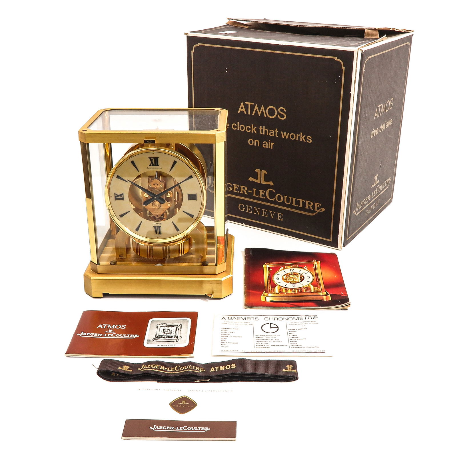 A Jaeger-LeCoultre Clock - 9