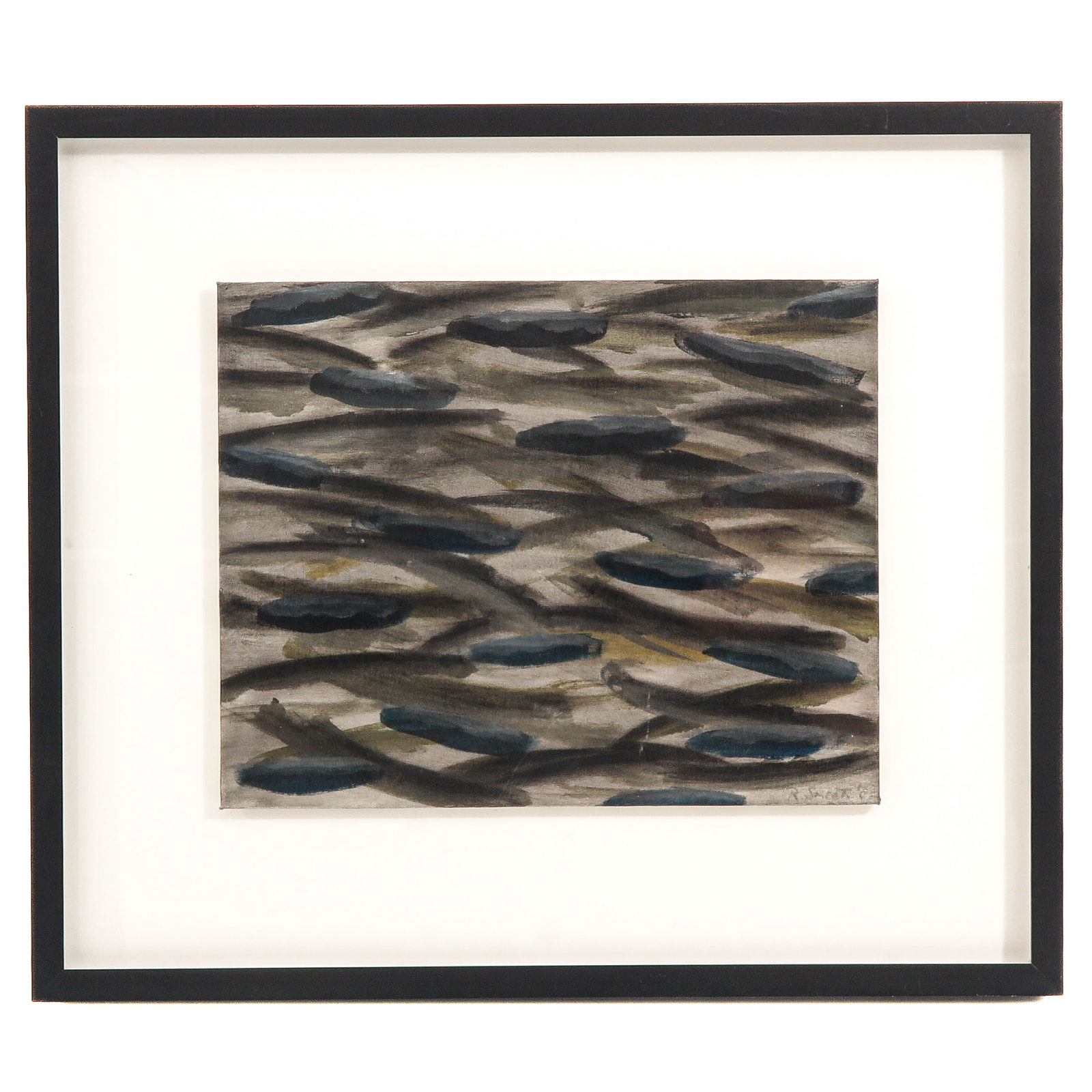 A Signed Abstract Painting (1 of 5)