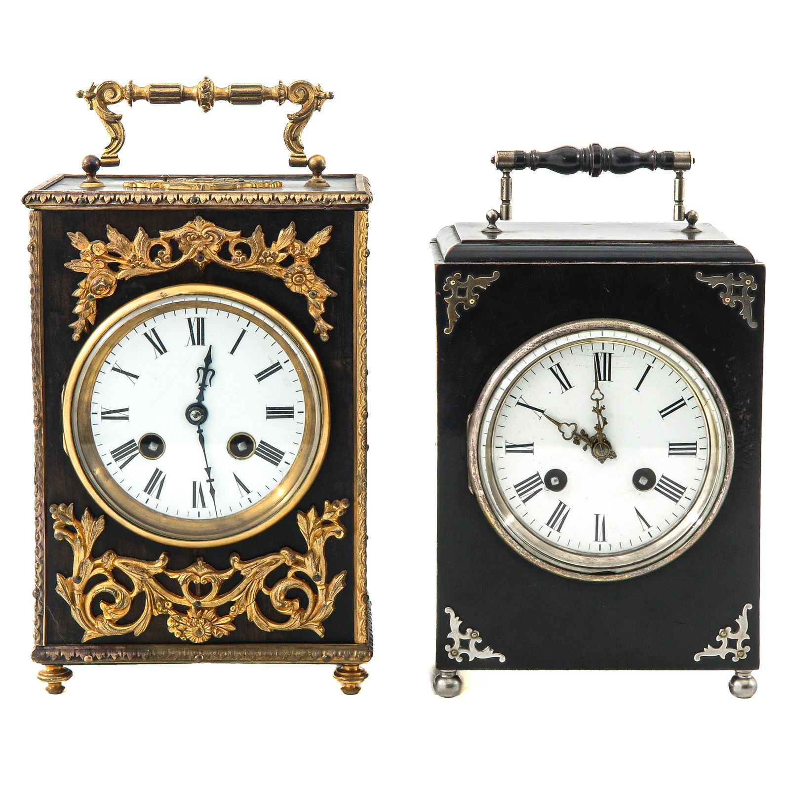 A Lot of 2 Mantel Clocks (1 of 9)