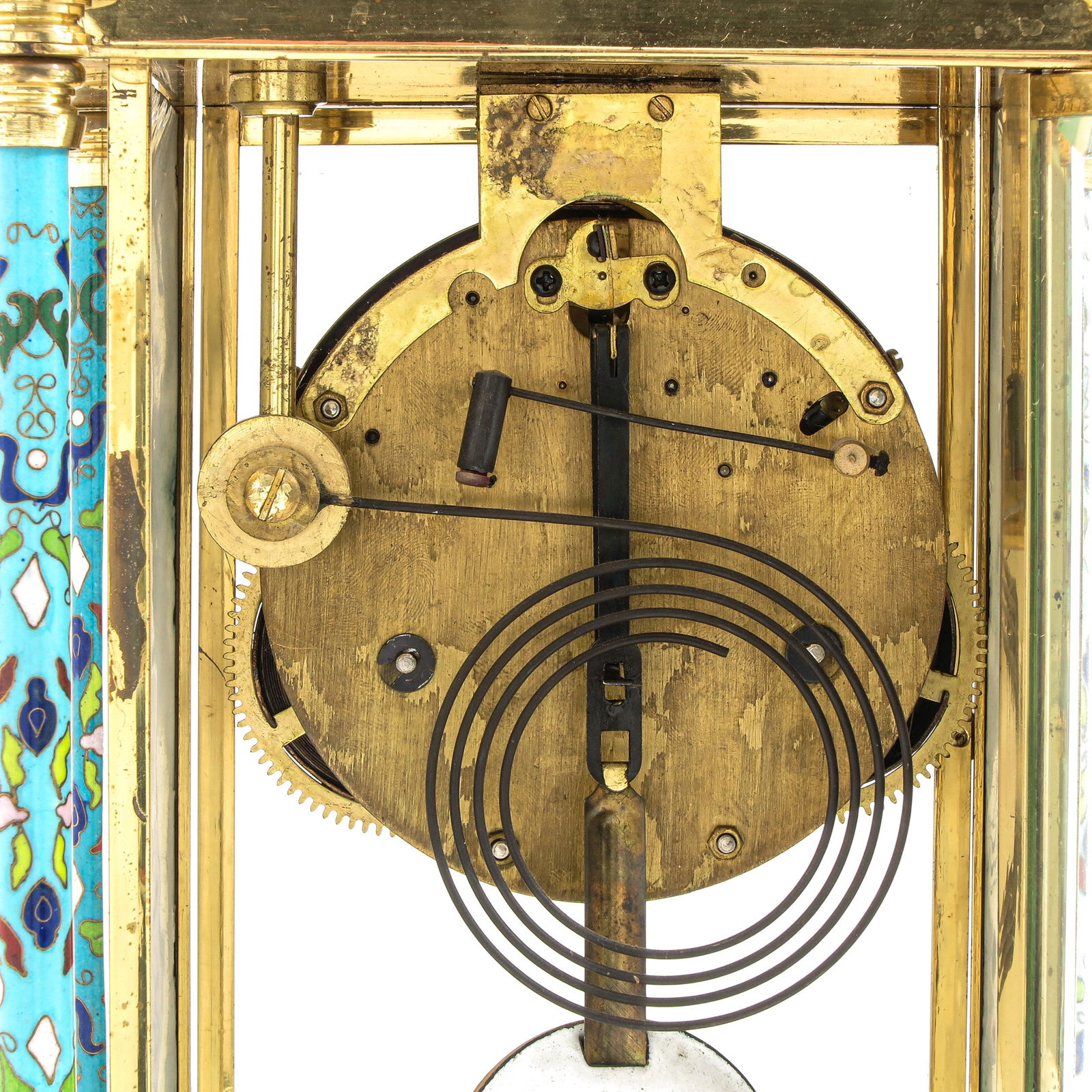 A Cloisonné Pendule - 7