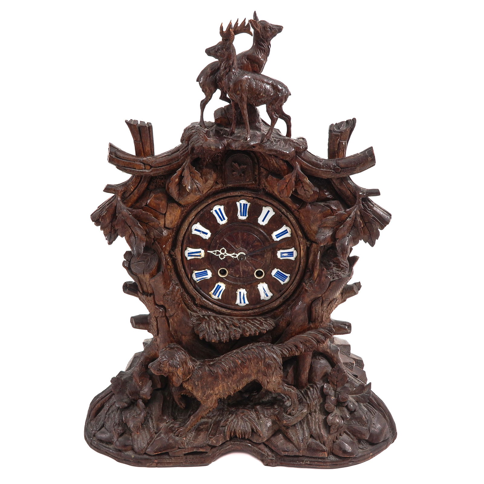 A Cuckoo Clock: Germany, ca. 1900, height 59 cm.