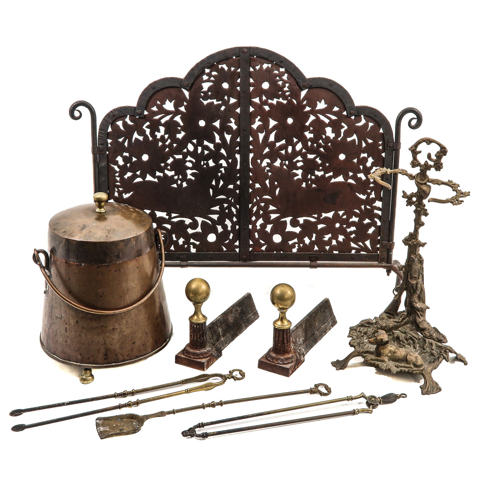 A Group of Fireplace Sets (1 of 6)