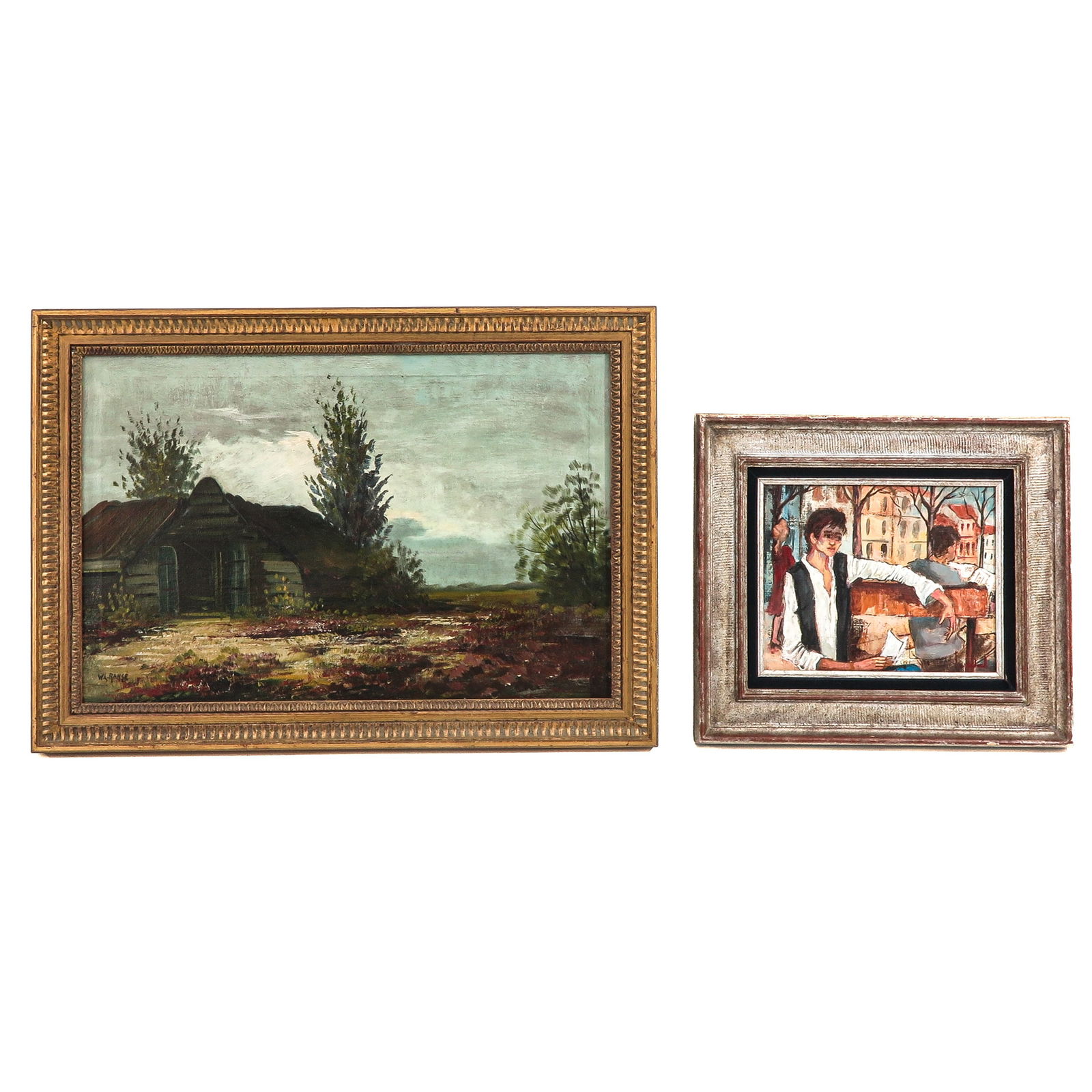 A Lot of 2 Paintings (1 of 10)