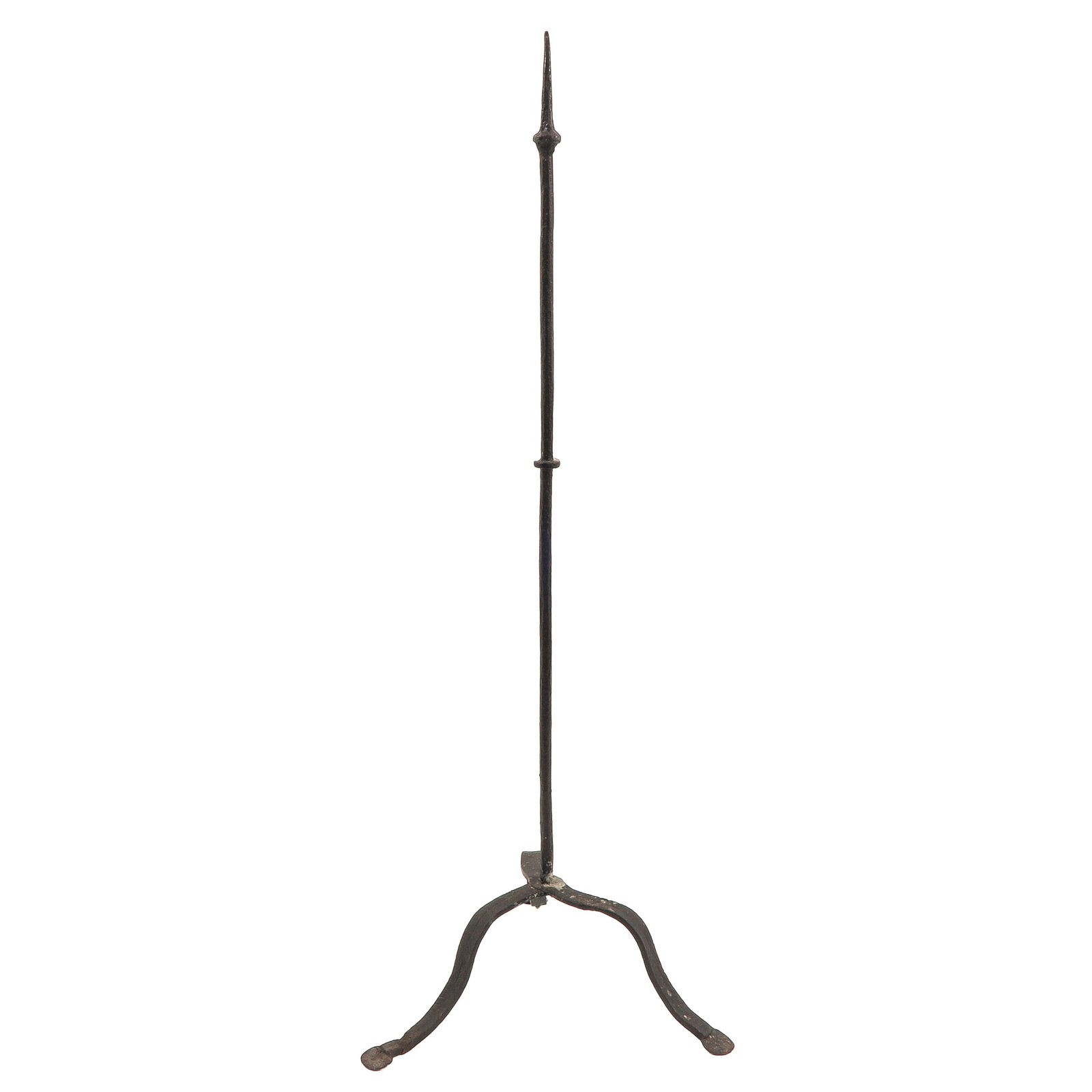 A 16th Century Candlestick: Flemish, 16th century, height 120 cm.