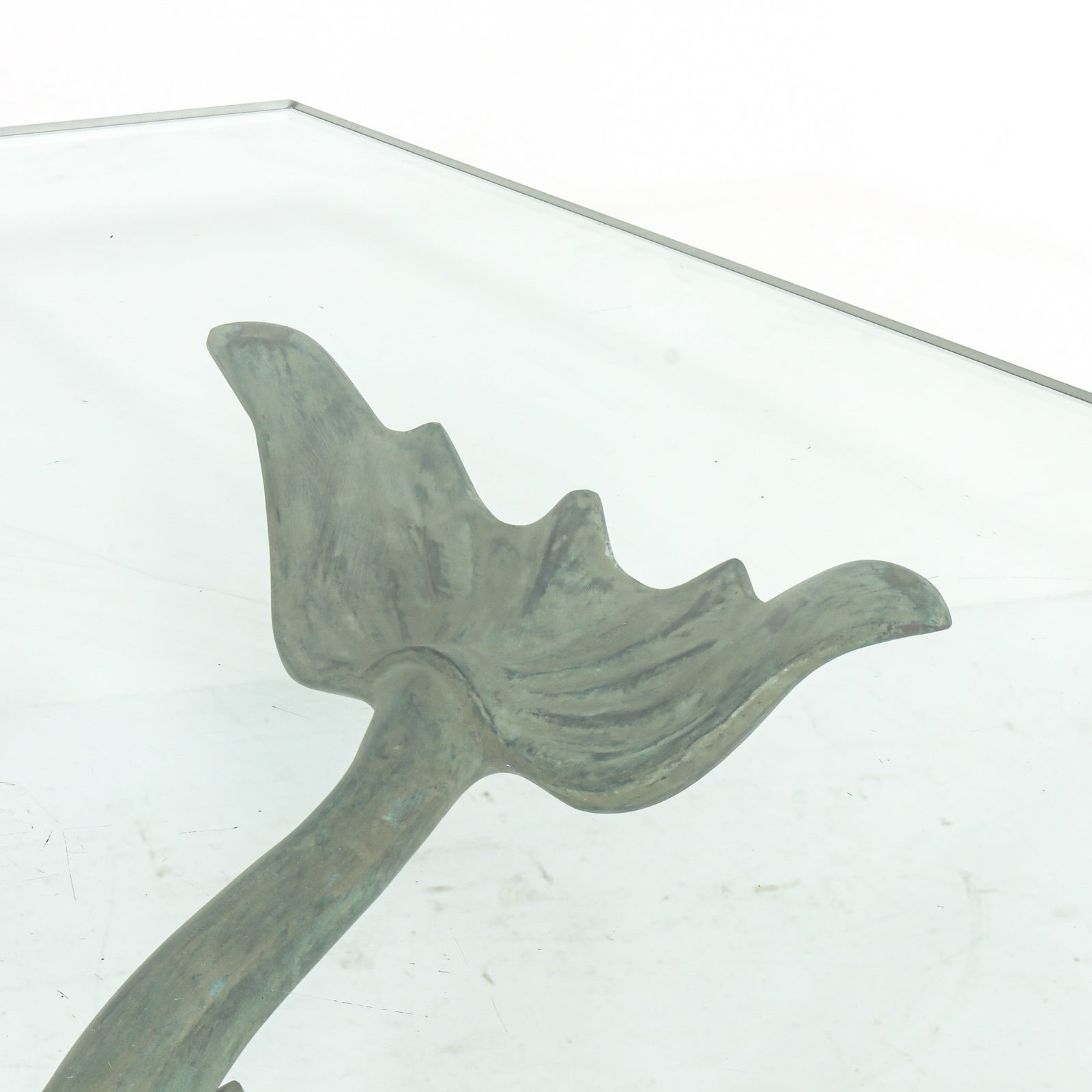 A Bronze Base Dining Table - 5