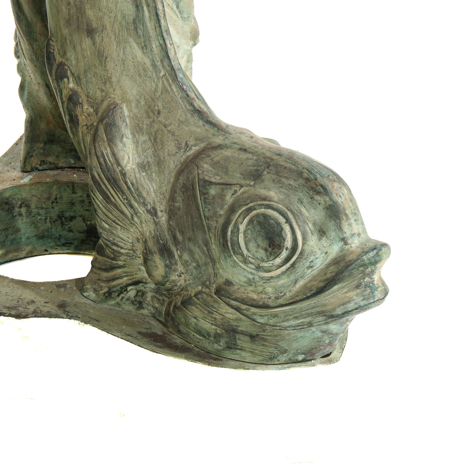 A Bronze Base Dining Table - 7