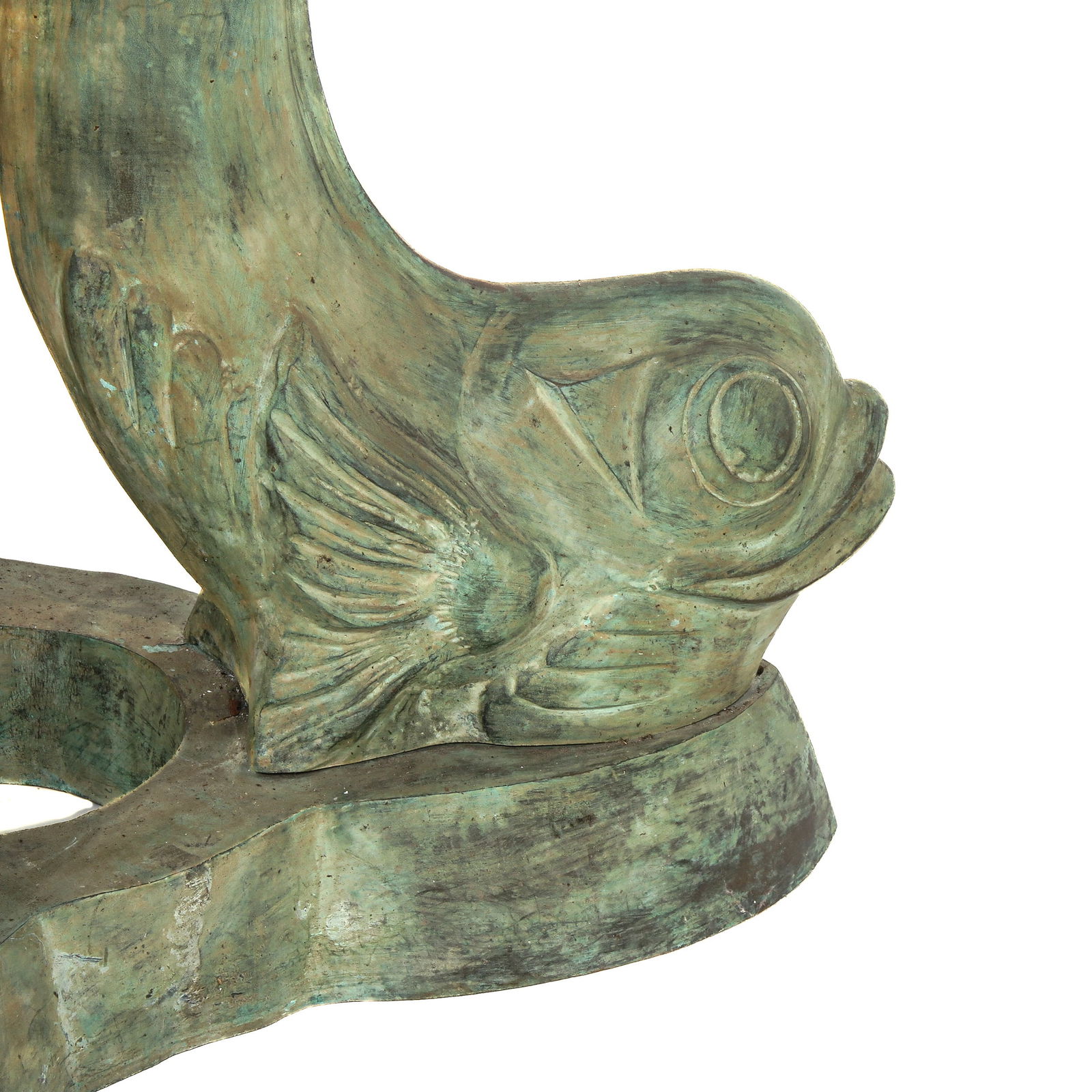 A Bronze Base Dining Table - 8